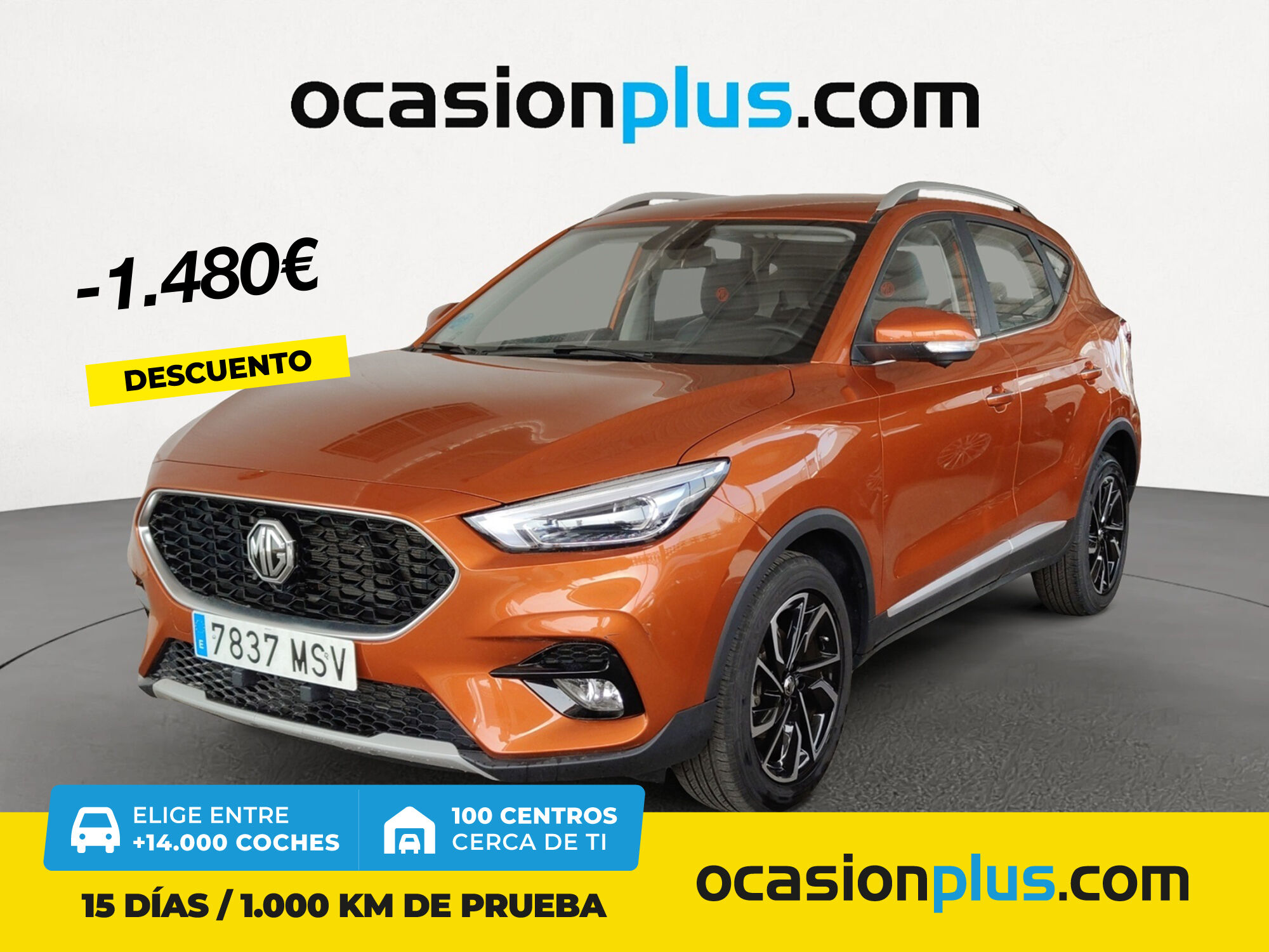 MG ZS (1.5 Luxury 78 kW (106 CV)) en Madrid
