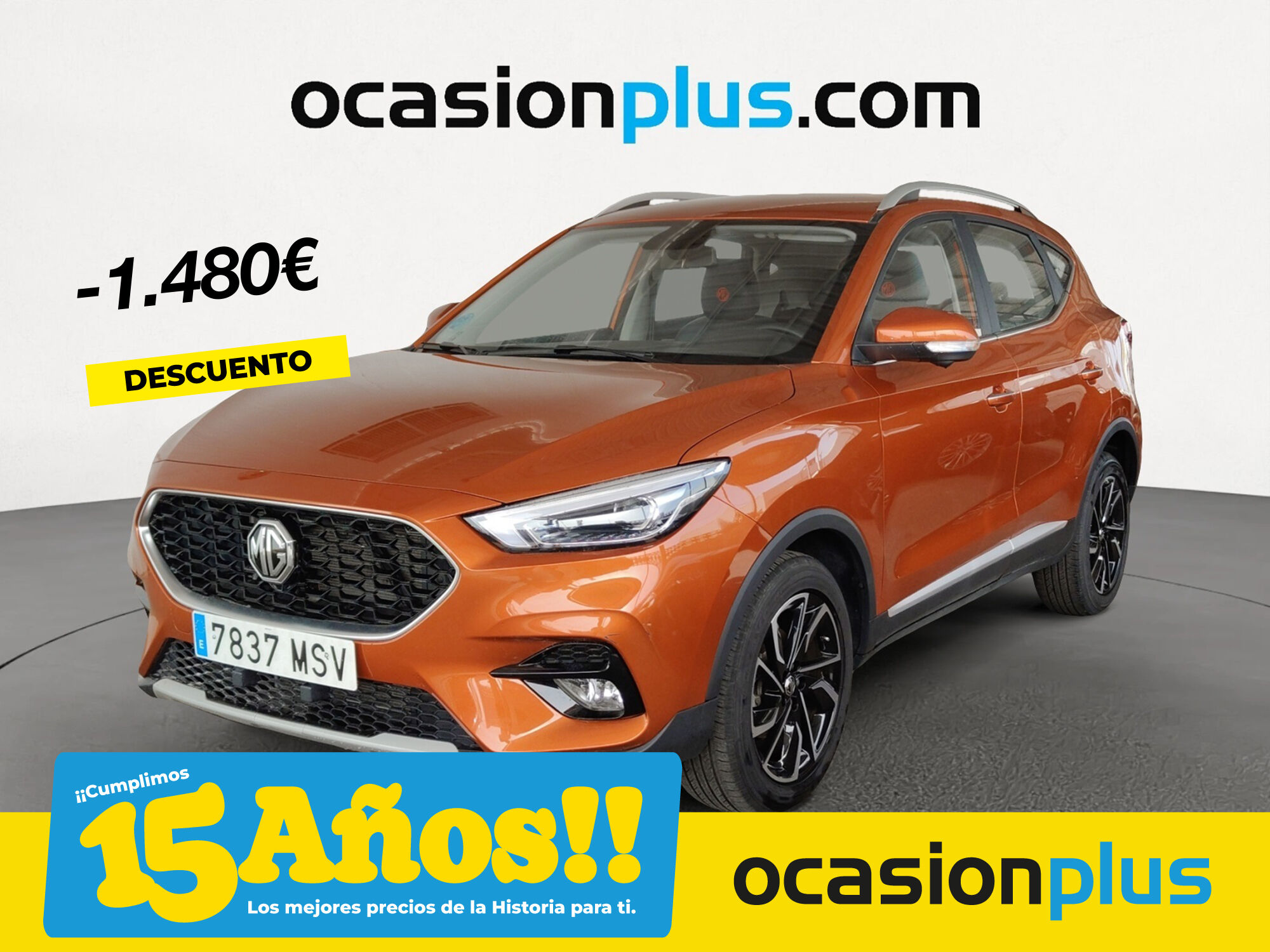 MG ZS (1.5 Luxury 78 kW (106 CV)) en Madrid