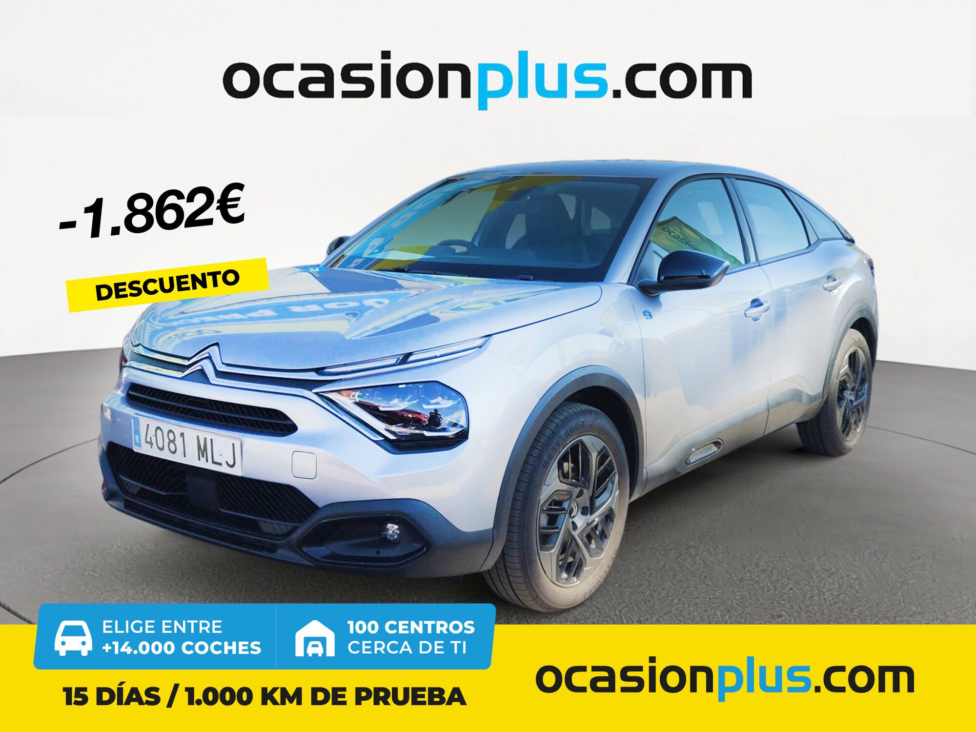CITROEN C4 (eléctrico 50kWh Plus 100 kW (136 CV)) en Madrid
