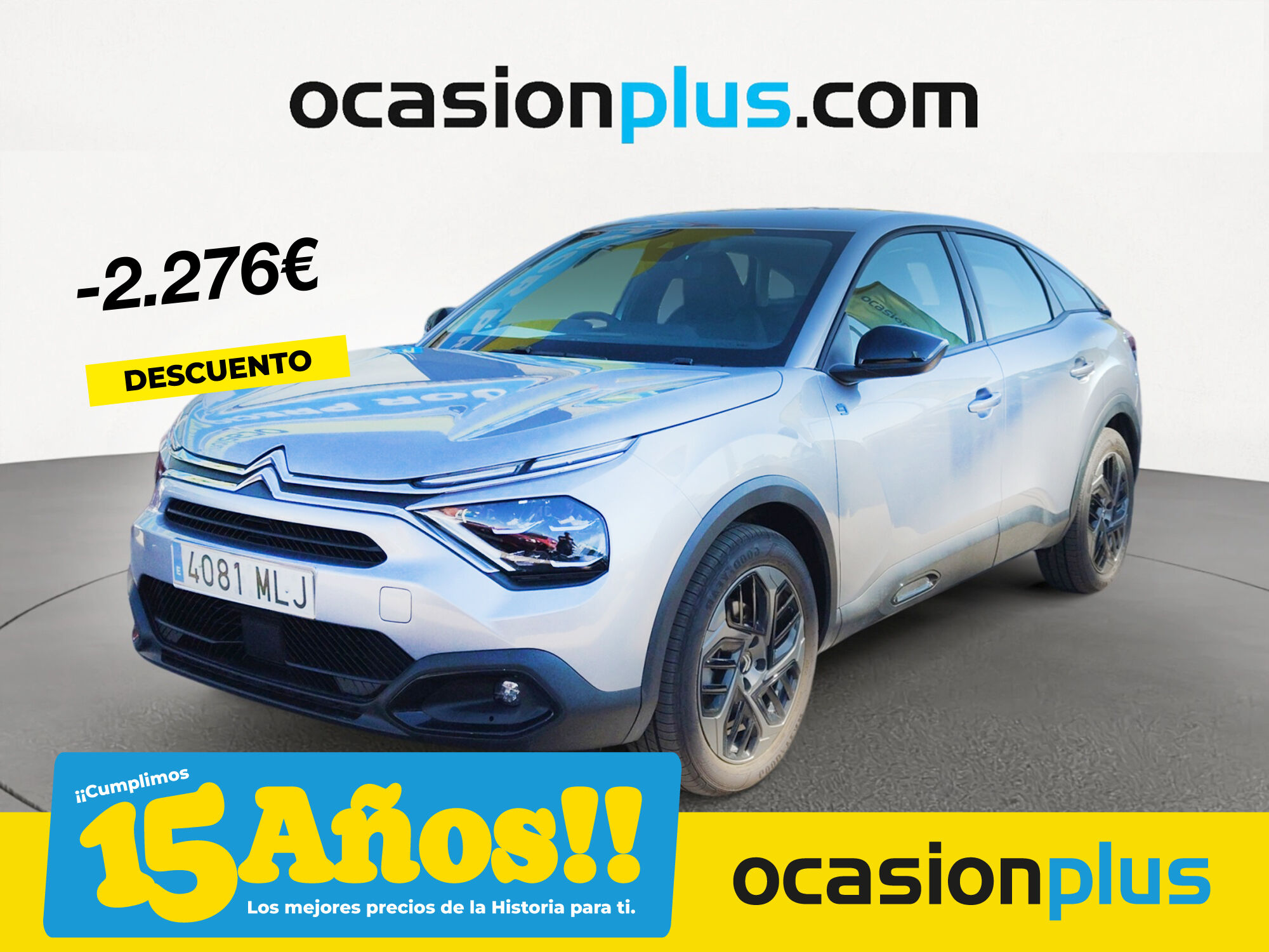 CITROEN C4 (eléctrico 50kWh Plus 100 kW (136 CV)) en Madrid