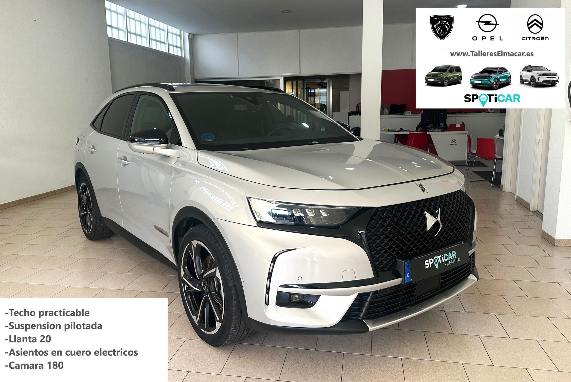 DS DS7 (1.6 E-Tense 300 Auto 4WD Louvre) en Pontevedra