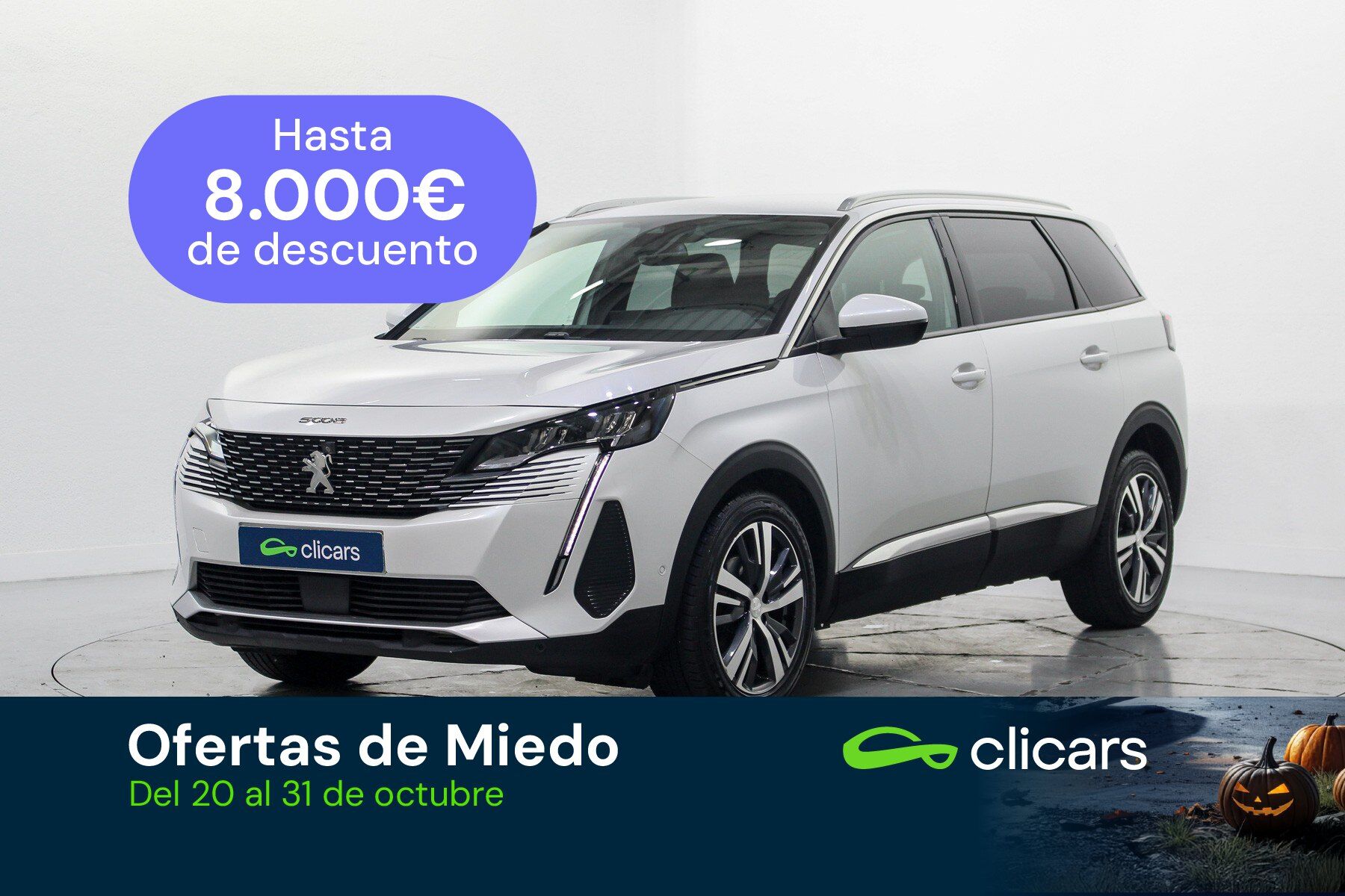 PEUGEOT 5008 (5008 1.2 PureTech S&S Allure Pack 130 EAT8) en Madrid
