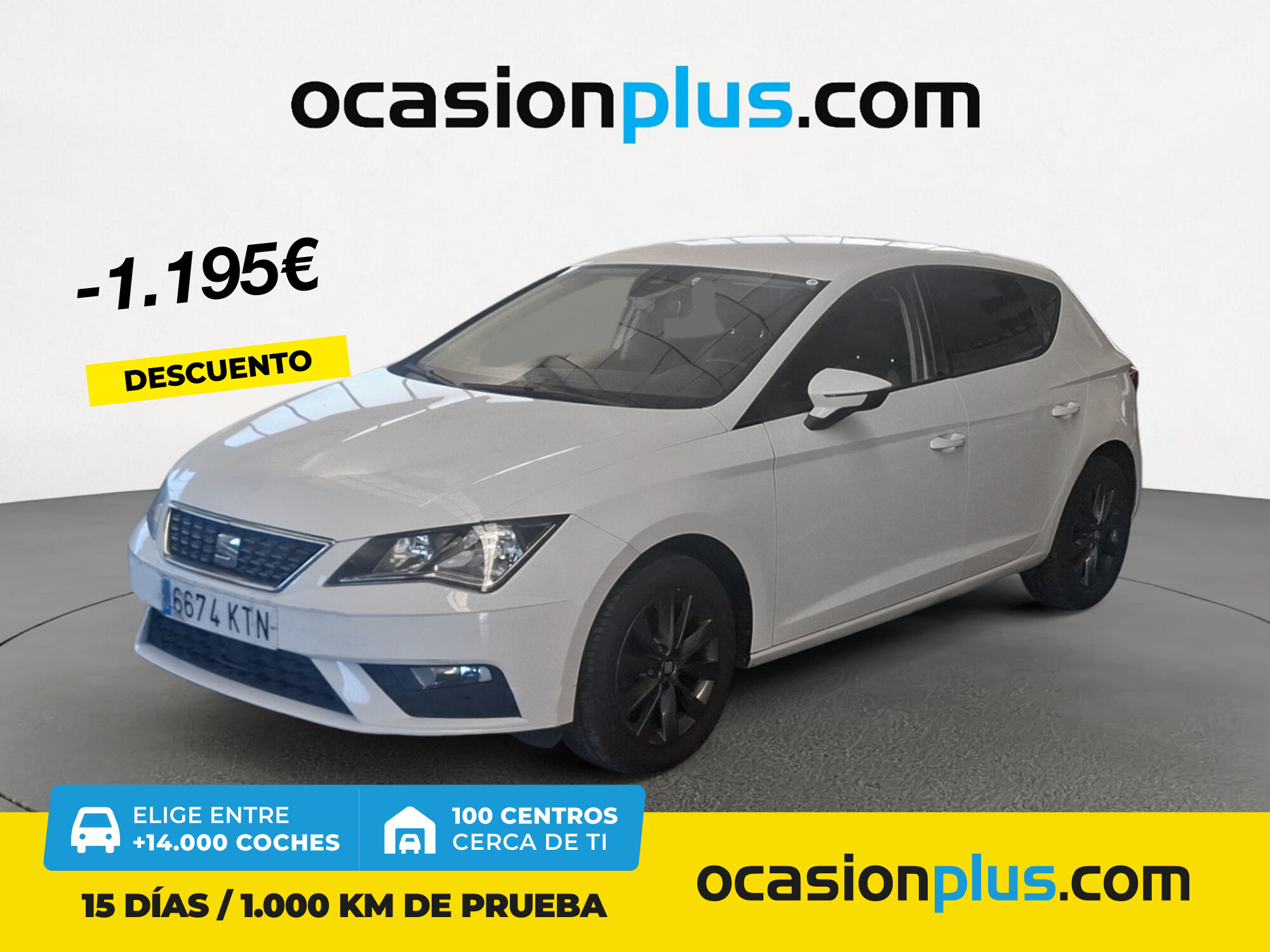 SEAT León (1.0 EcoTSI S&S Style Visio Edition Nav 85 kW (115 CV)) en Madrid