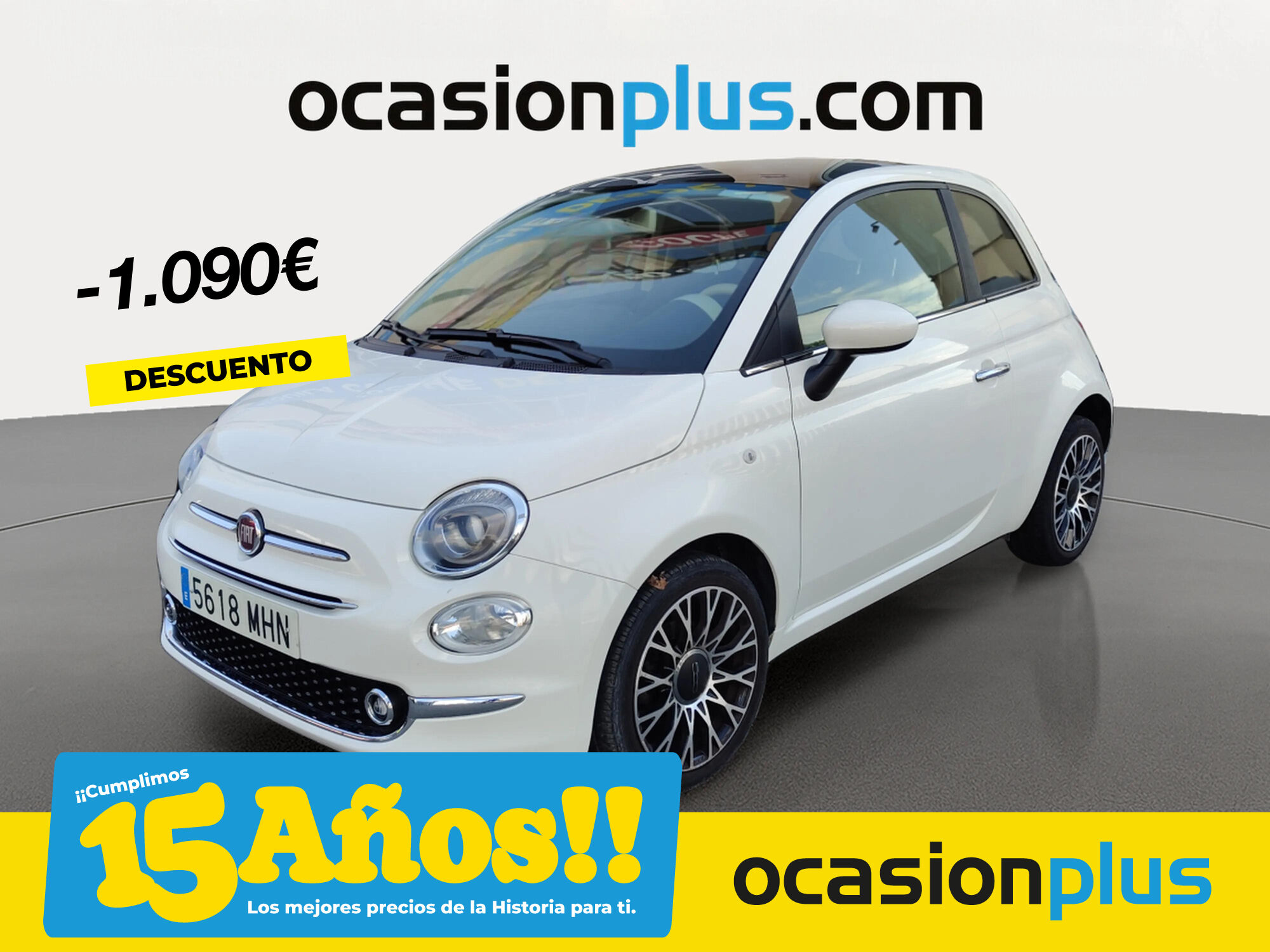 FIAT 500 (1.0 Hybrid Dolcevita 51 kW (70 CV)) en Madrid