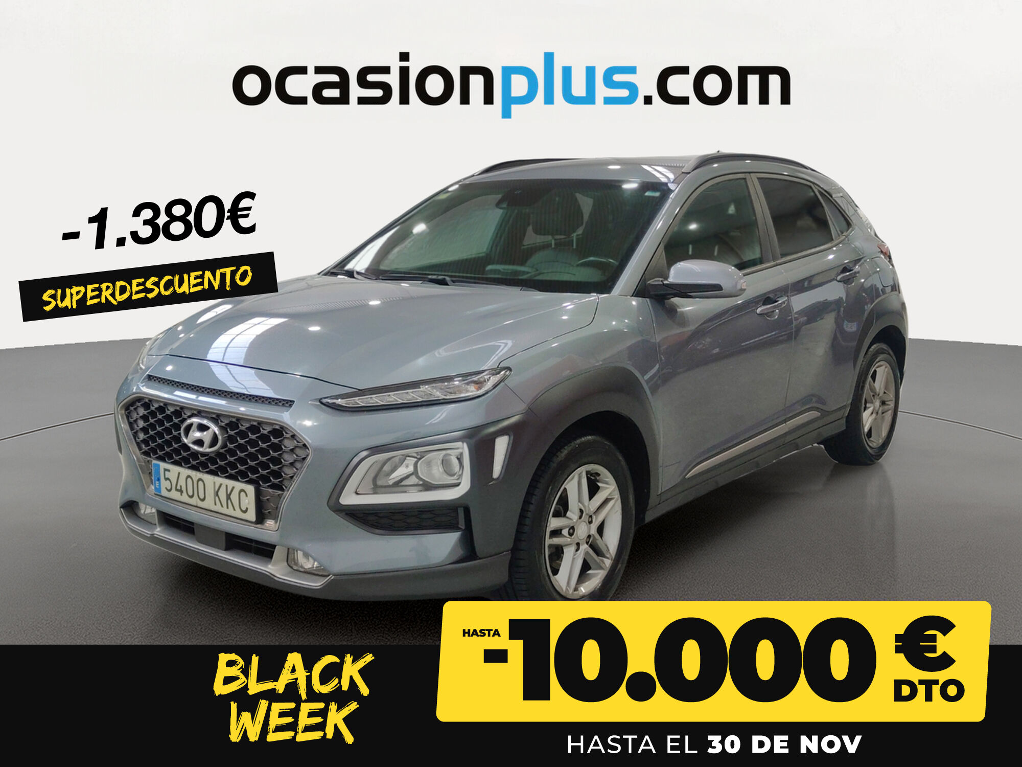 HYUNDAI Kona (1.0 TGDi Tecno 4x2 88 kW (120 CV)) en Madrid
