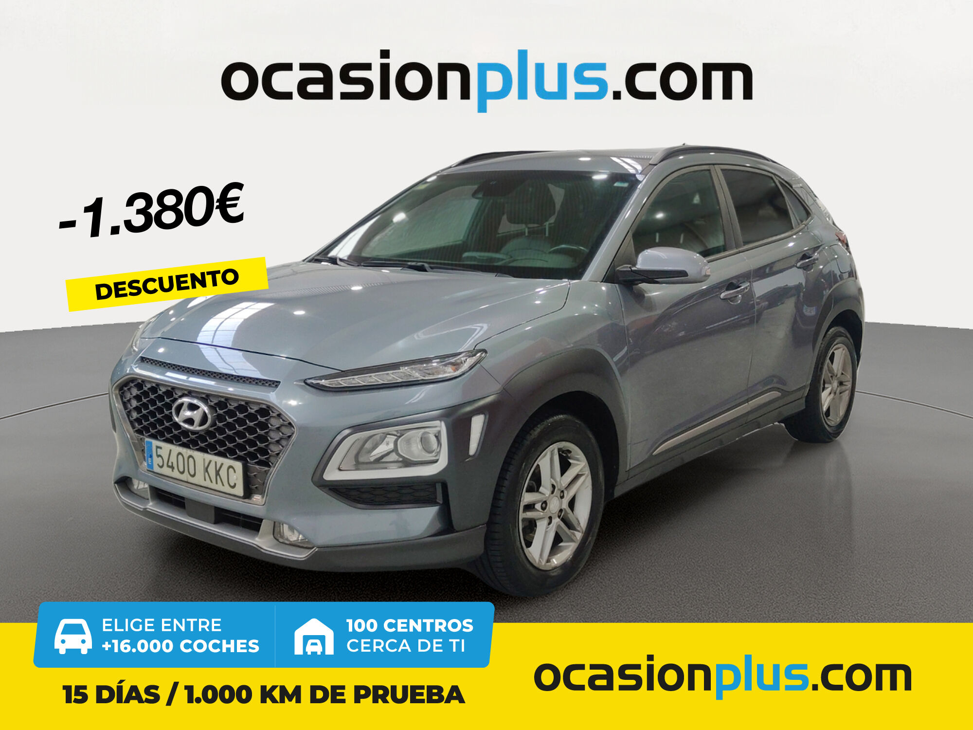 HYUNDAI Kona (1.0 TGDi Tecno 4x2 88 kW (120 CV)) en Madrid