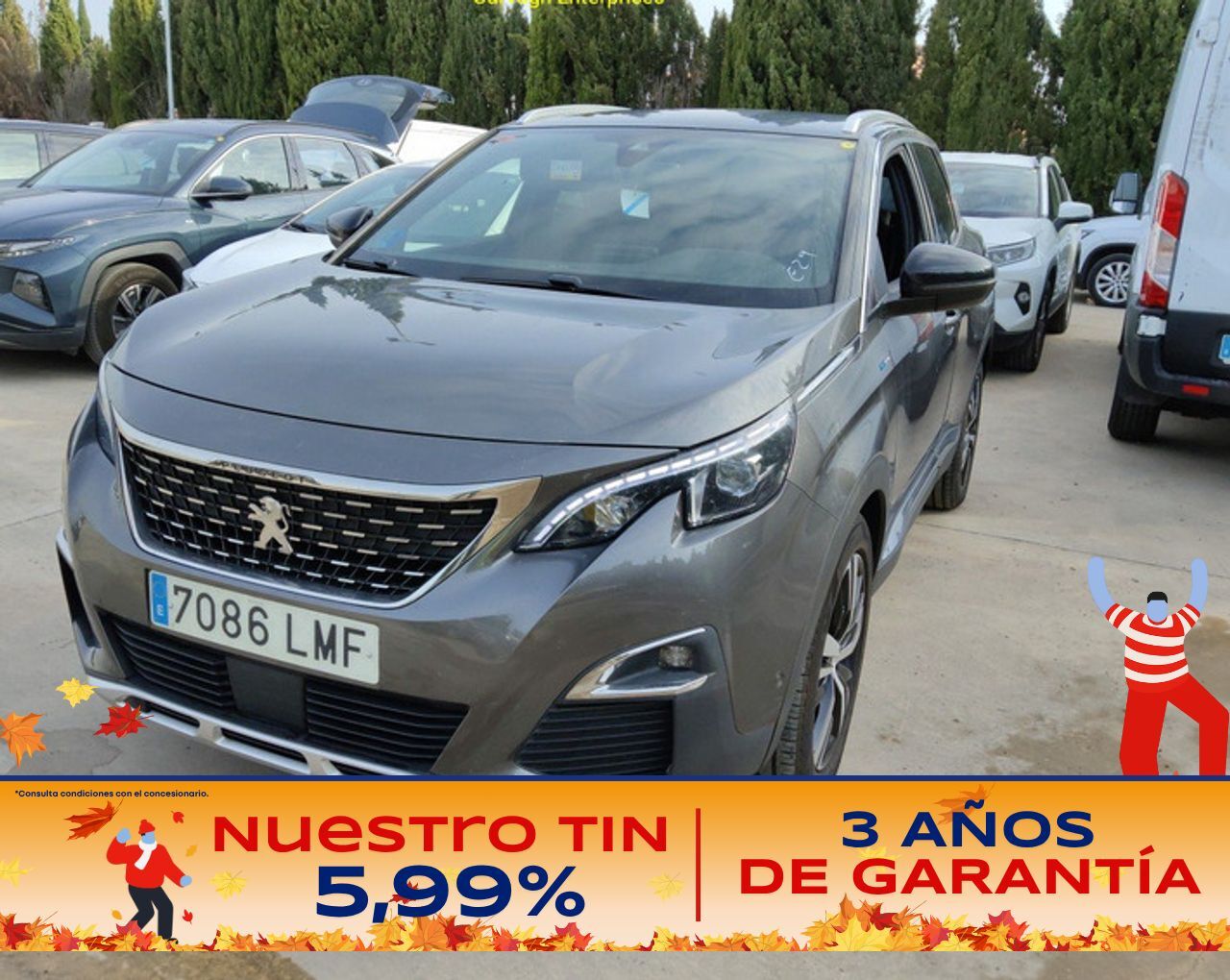 PEUGEOT 3008 (225 e-EAT8 GT) en Madrid