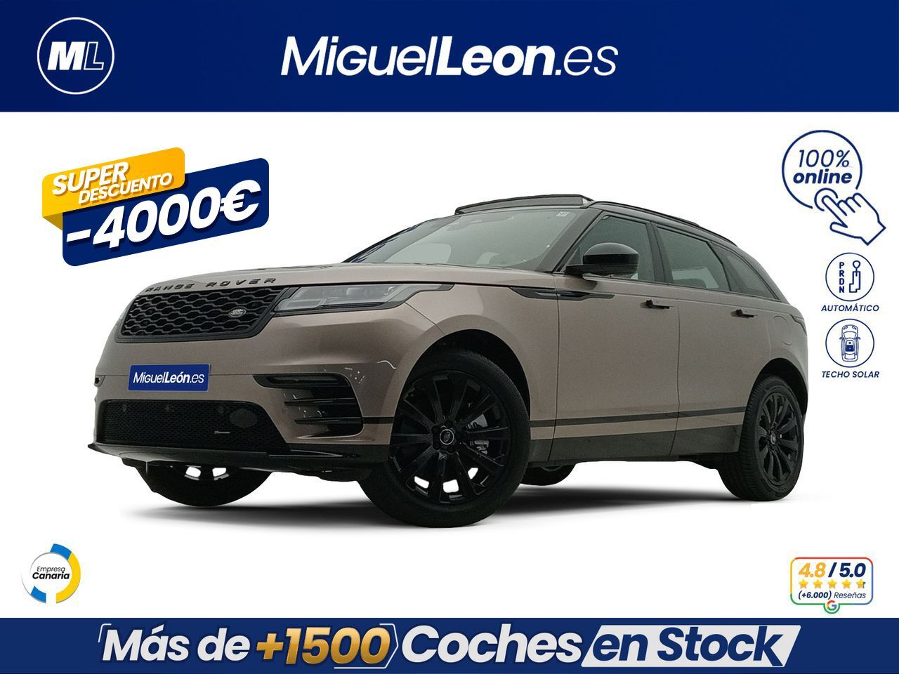 LAND ROVER Range Rover Velar (2.0 I4 PHEV 297kW R-Dynamic S 4WD Auto) en Pa