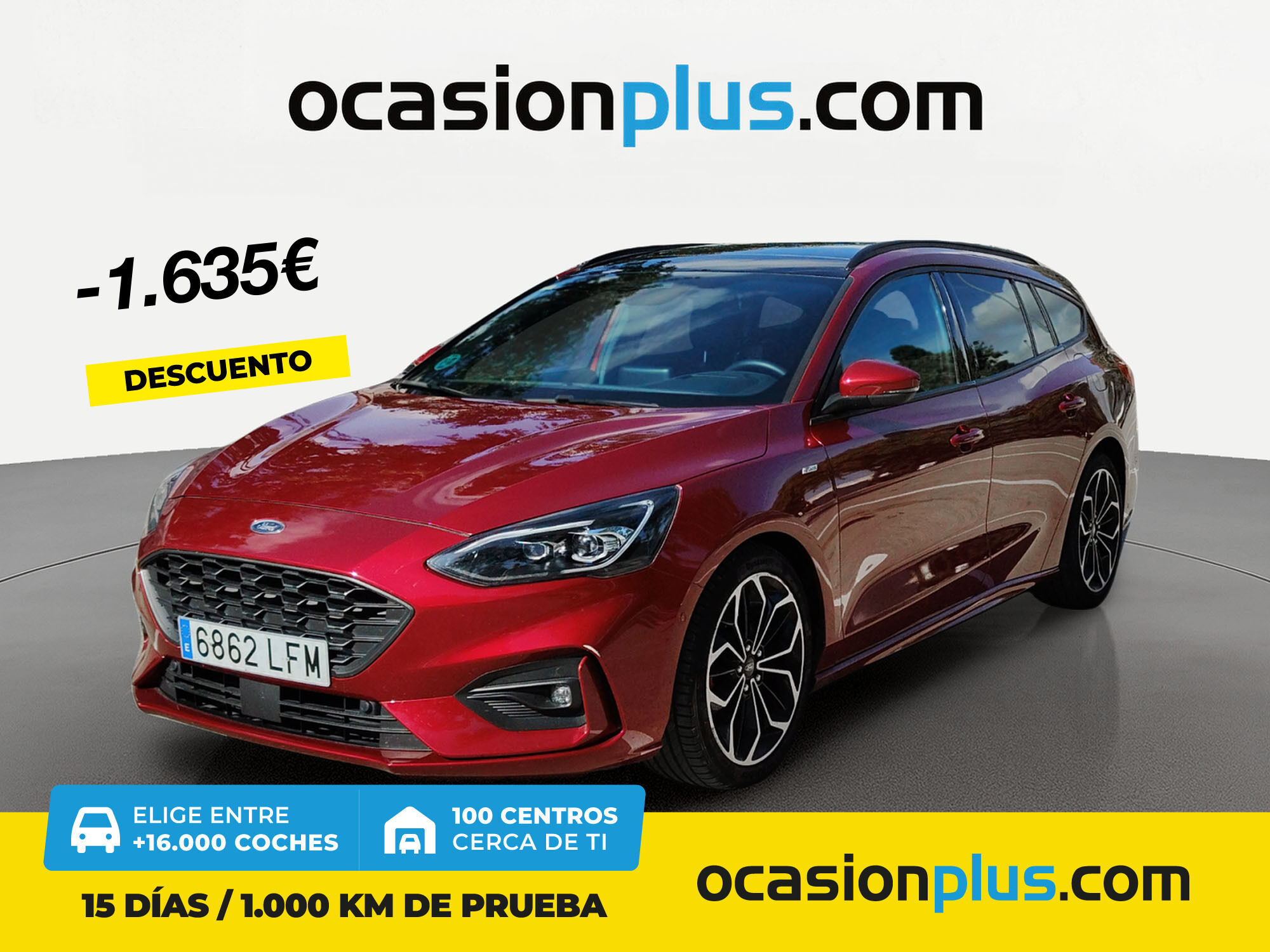 FORD Focus (SportBreak 1.5 Ecoblue ST Line Auto 88 kW (120 CV)) en Madrid