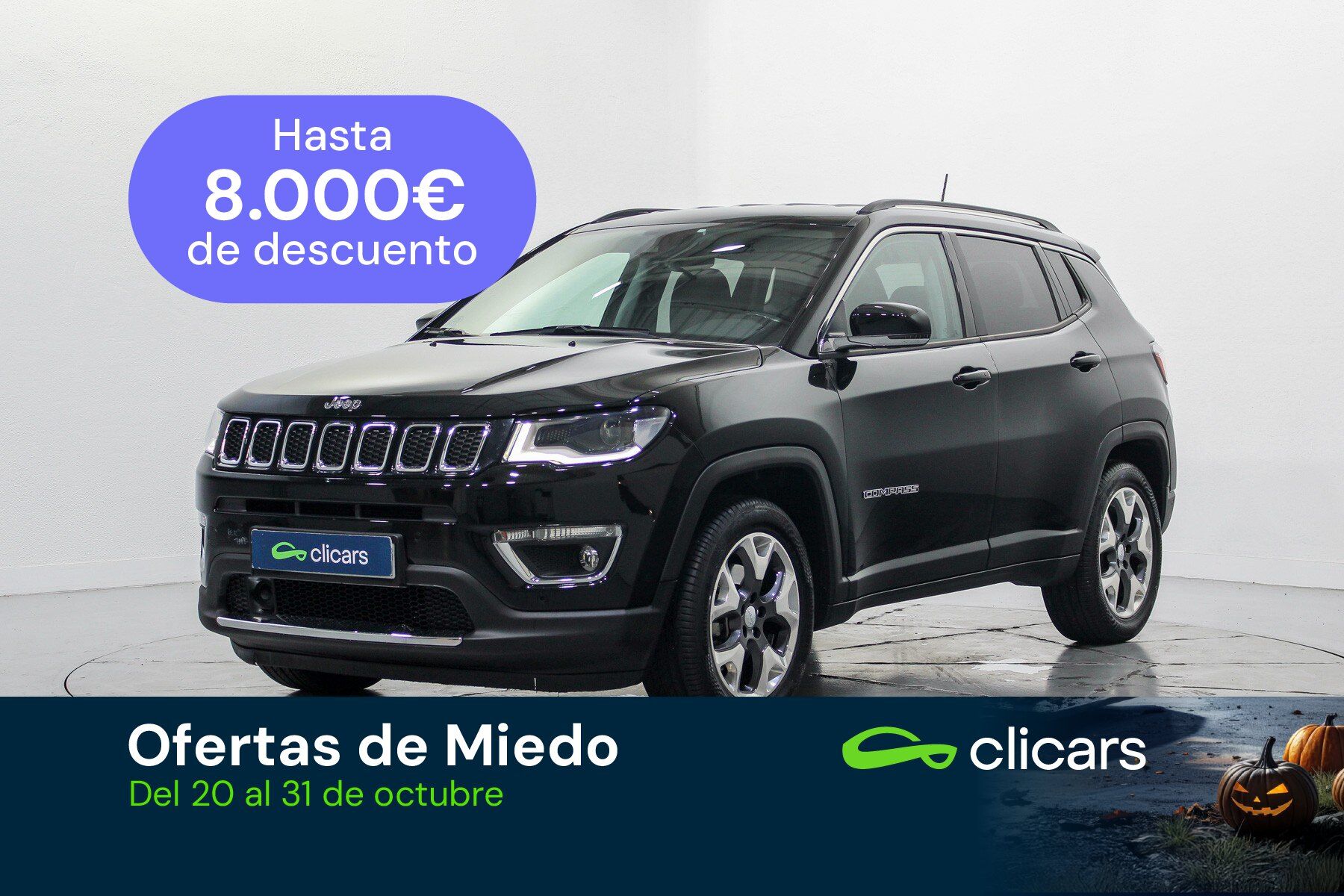 JEEP Compass (Compass 1.4 Multiair Limited 4x2 103kW) en Madrid
