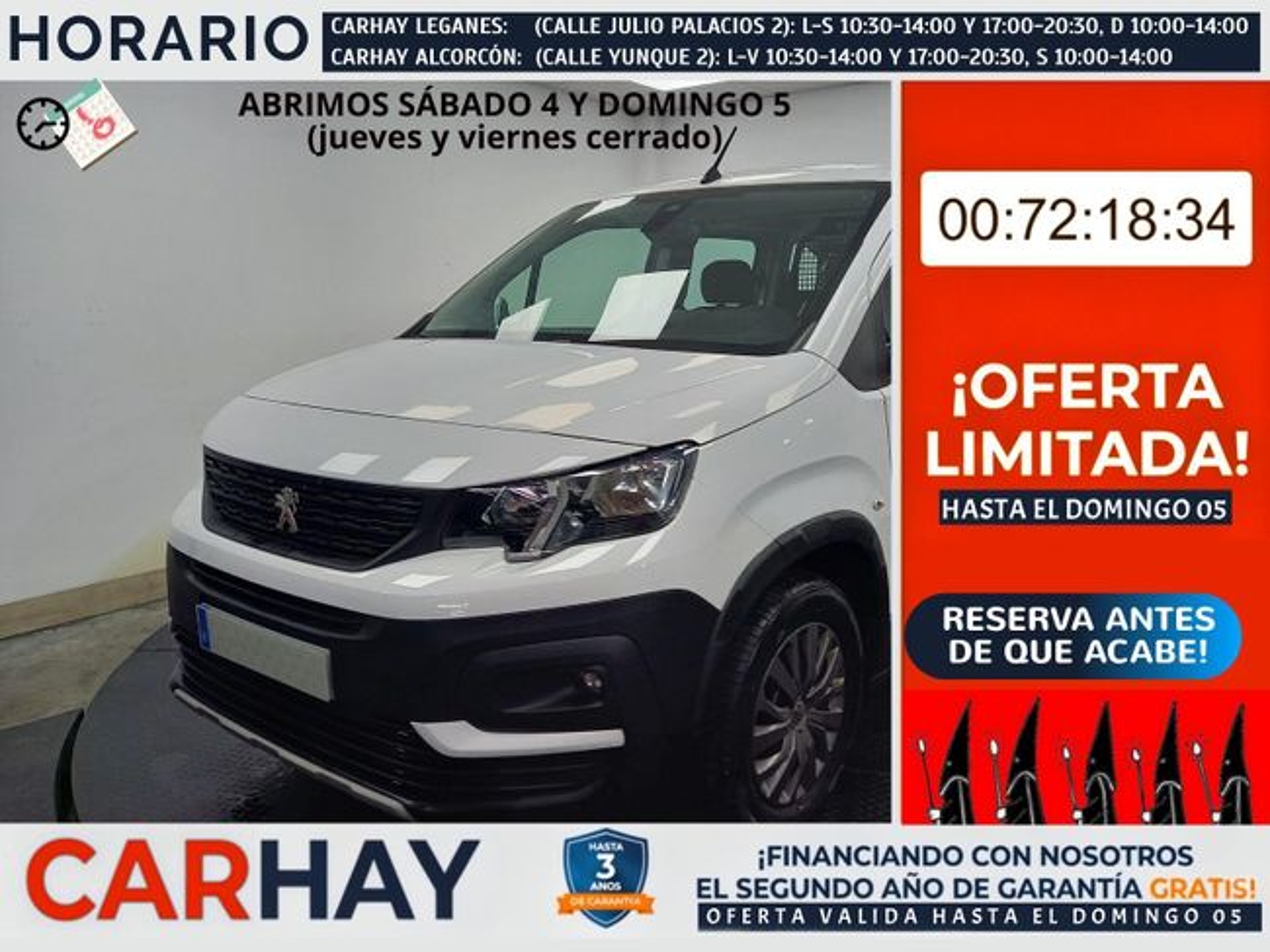 Imagen de PEUGEOT Rifter