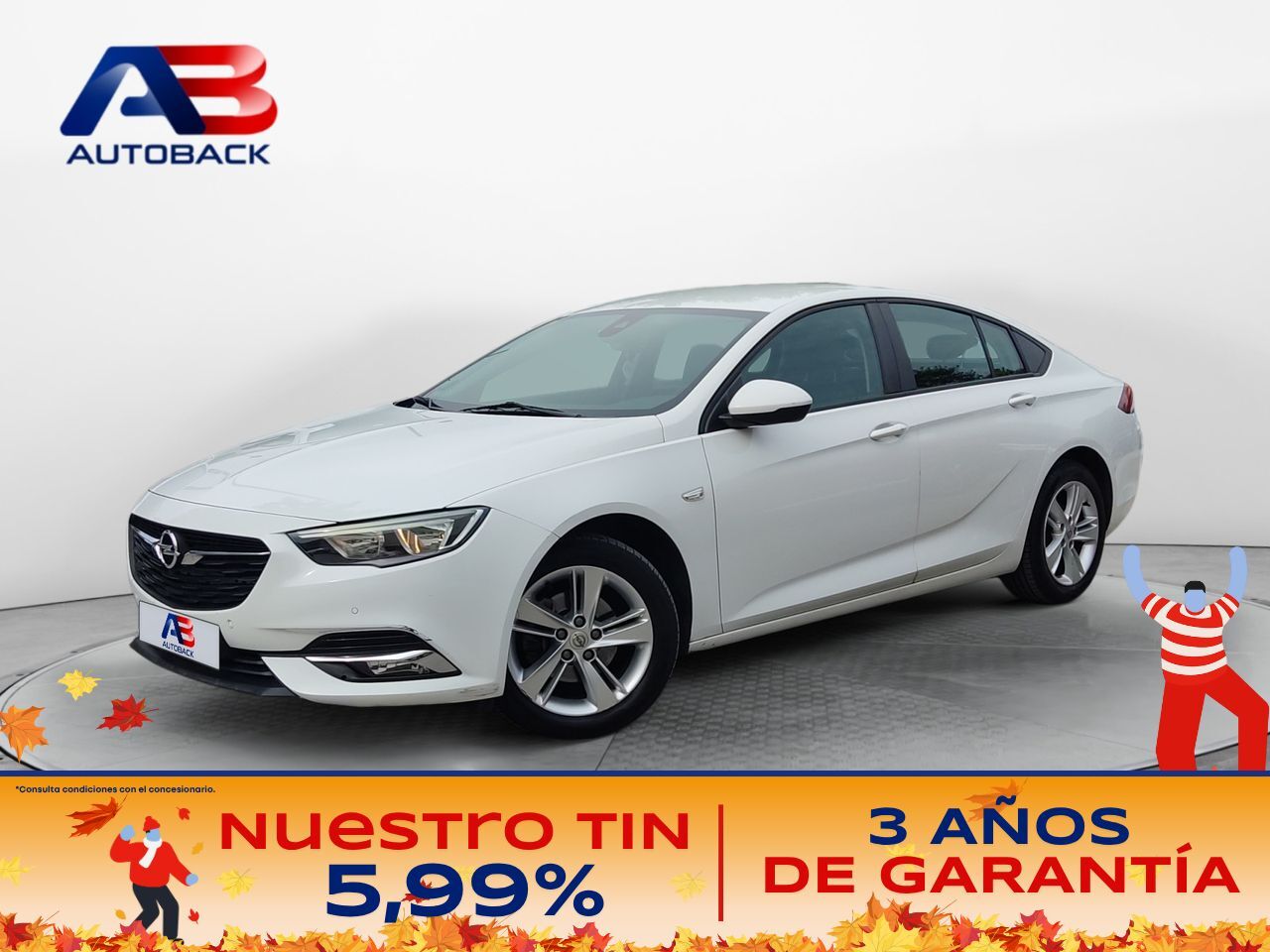 OPEL Insignia (GS 1.6 CDTi 100kW Turbo D Excellence) en Madrid
