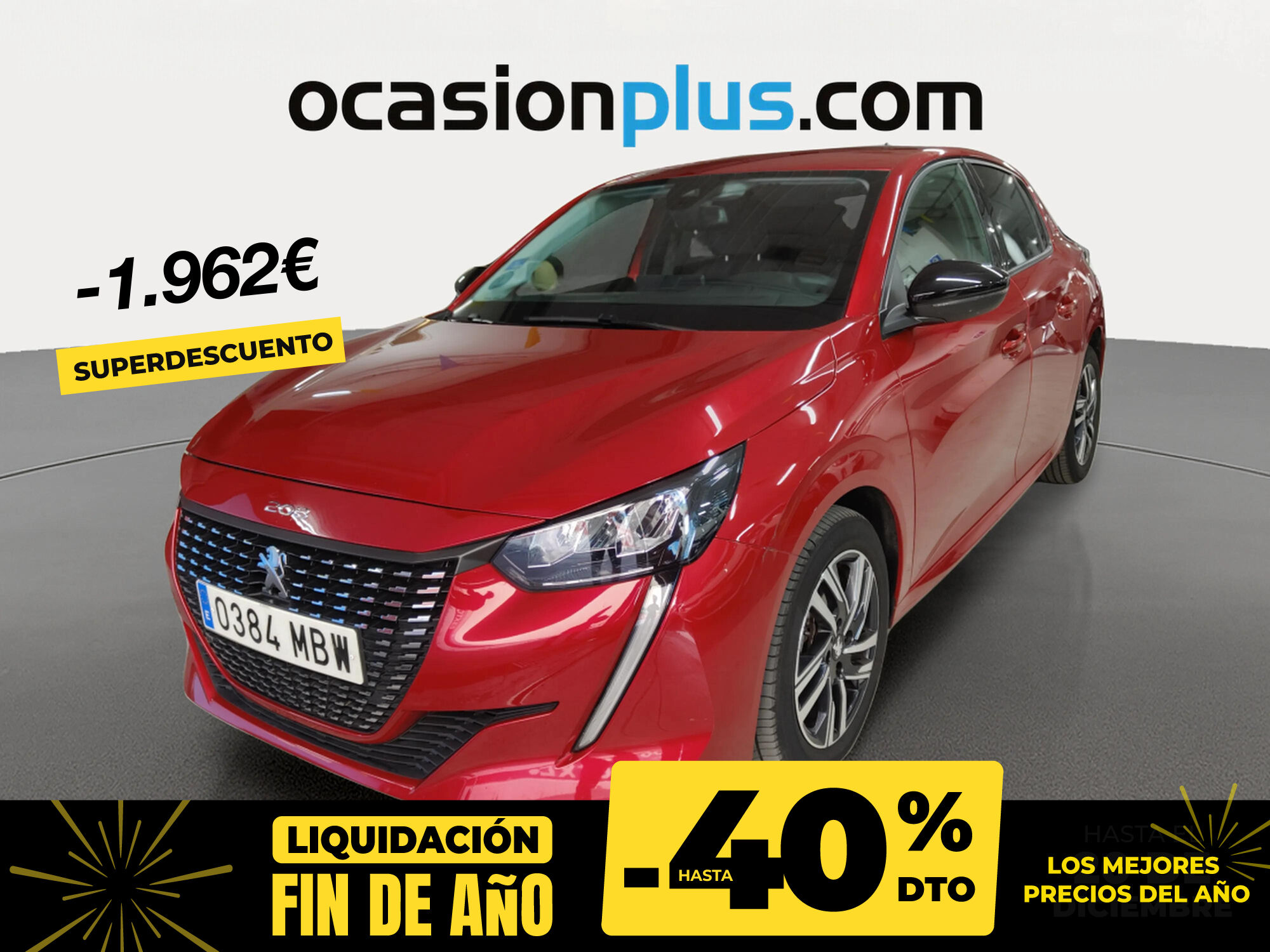 PEUGEOT 208 (BlueHDi 100 S&S Allure Pack 75 kW (100 CV)) en Madrid