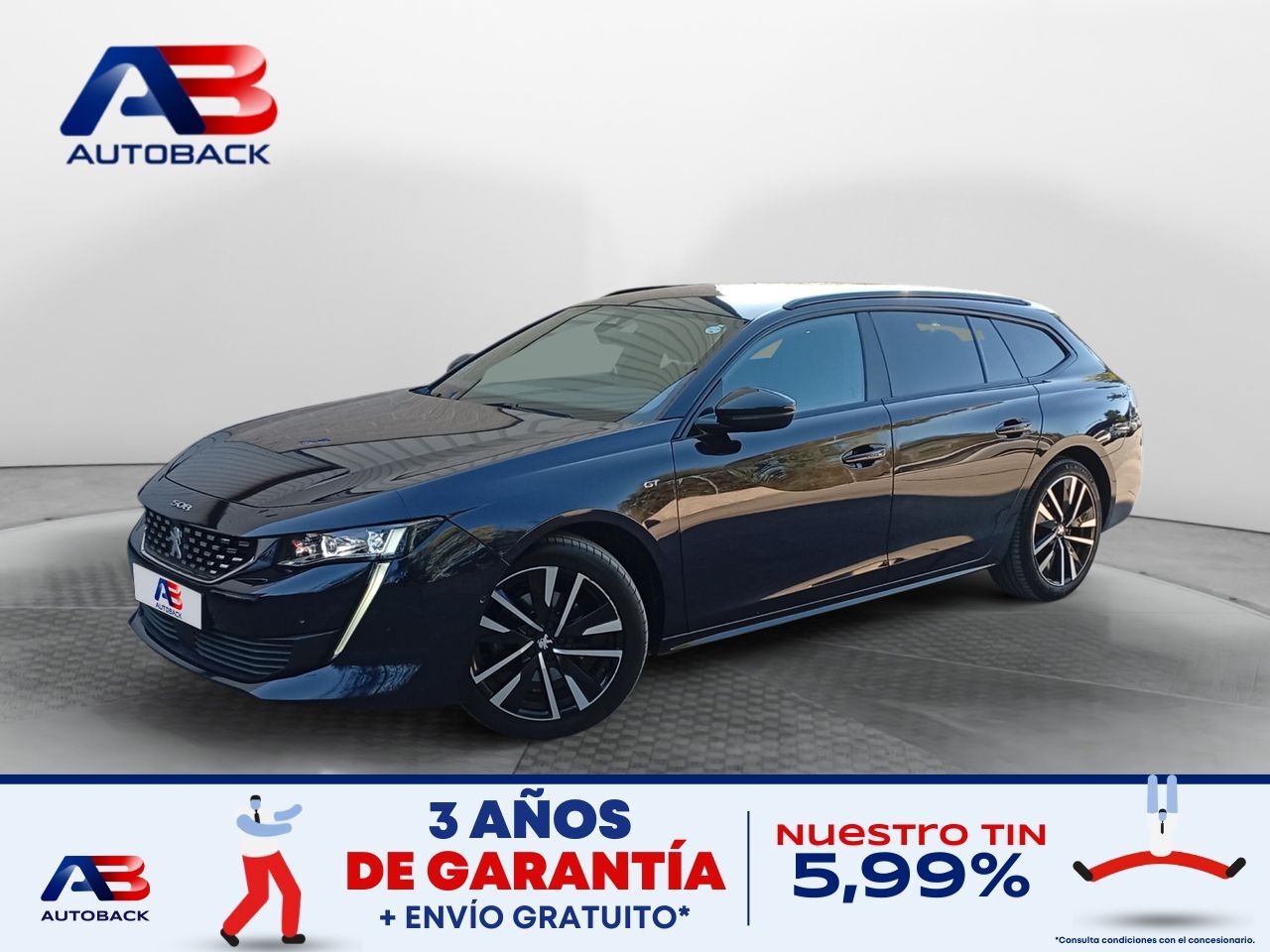 PEUGEOT 508 (SW GT BlueHDi 130 S&S EAT8) en Madrid