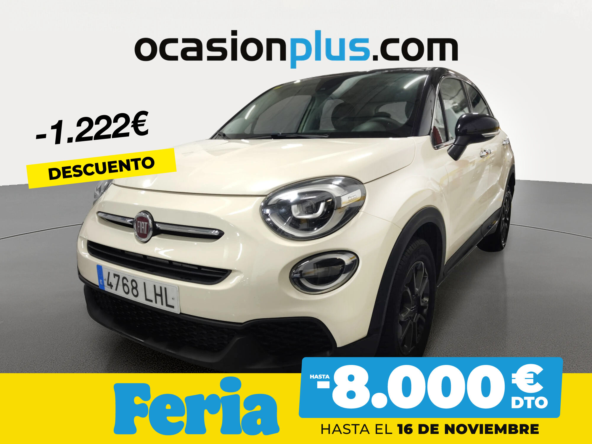 FIAT 500X (1.0 Firefly T3 S&S 120th Aniversario 88 kW (120 CV)) en Madrid