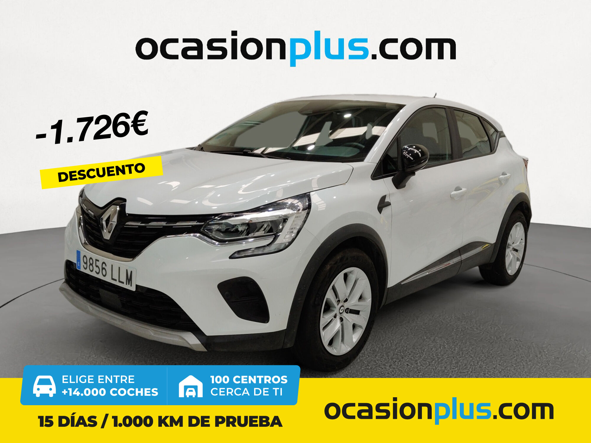 RENAULT Captur (Intens Blue dCi 70 kW (95 CV)) en Madrid