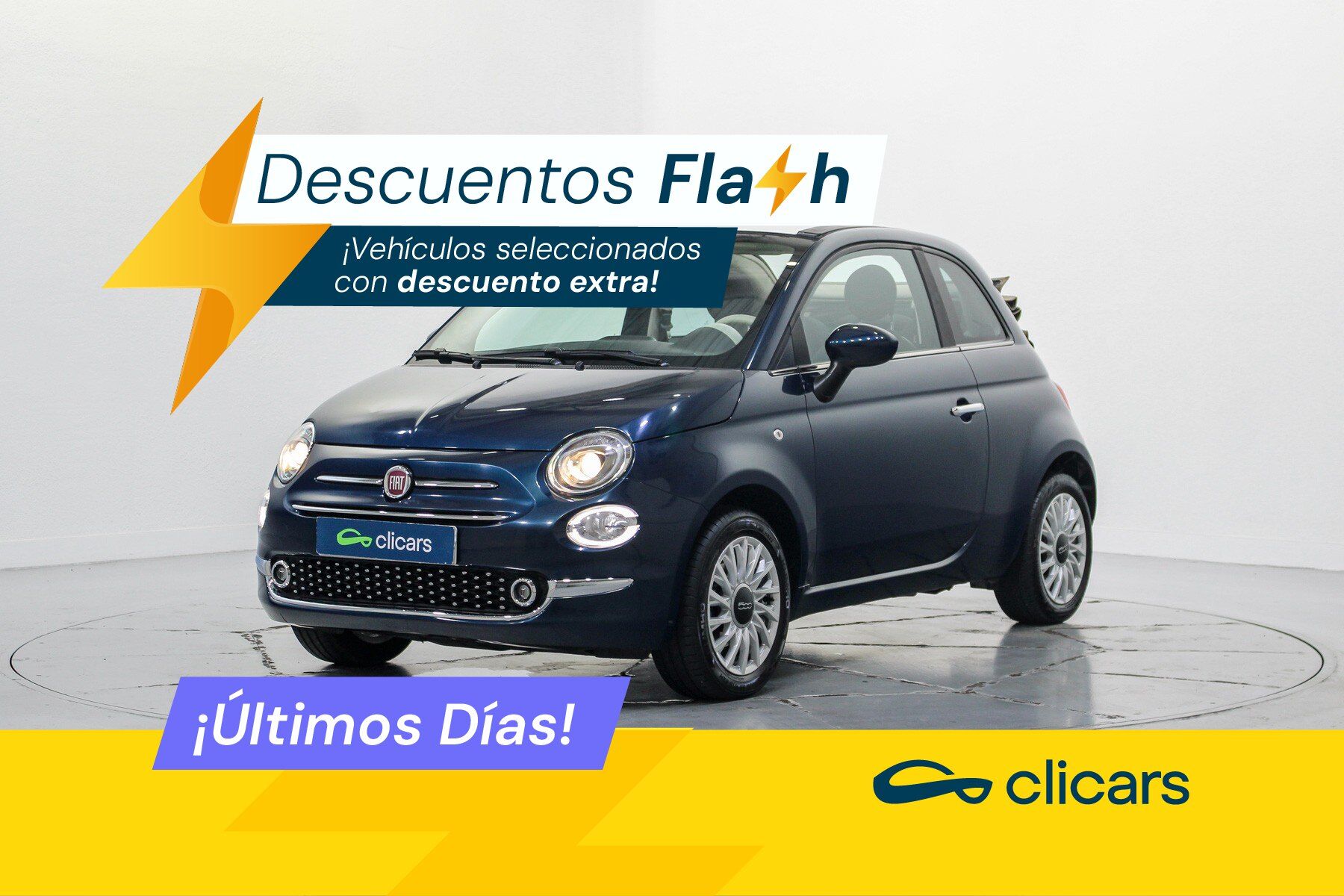 FIAT 500 (500C 1.0 Hybrid Monotrim 52kW) en Madrid