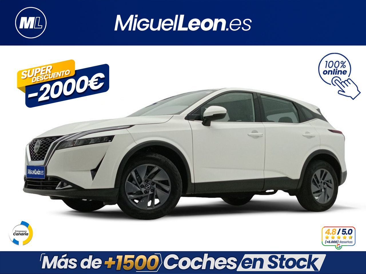 NISSAN Qashqai (DIG-T 103kW N-Connecta) en Palmas, Las