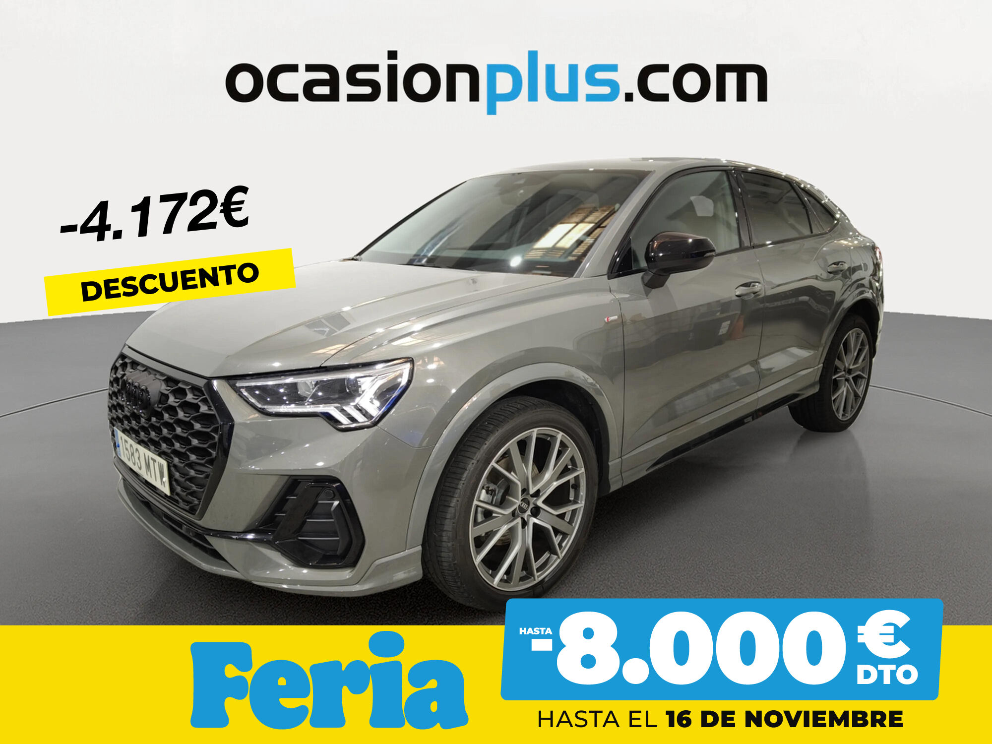 AUDI Q3 (Black line 35 TDI 110 kW (150 CV) S tronic) en Madrid