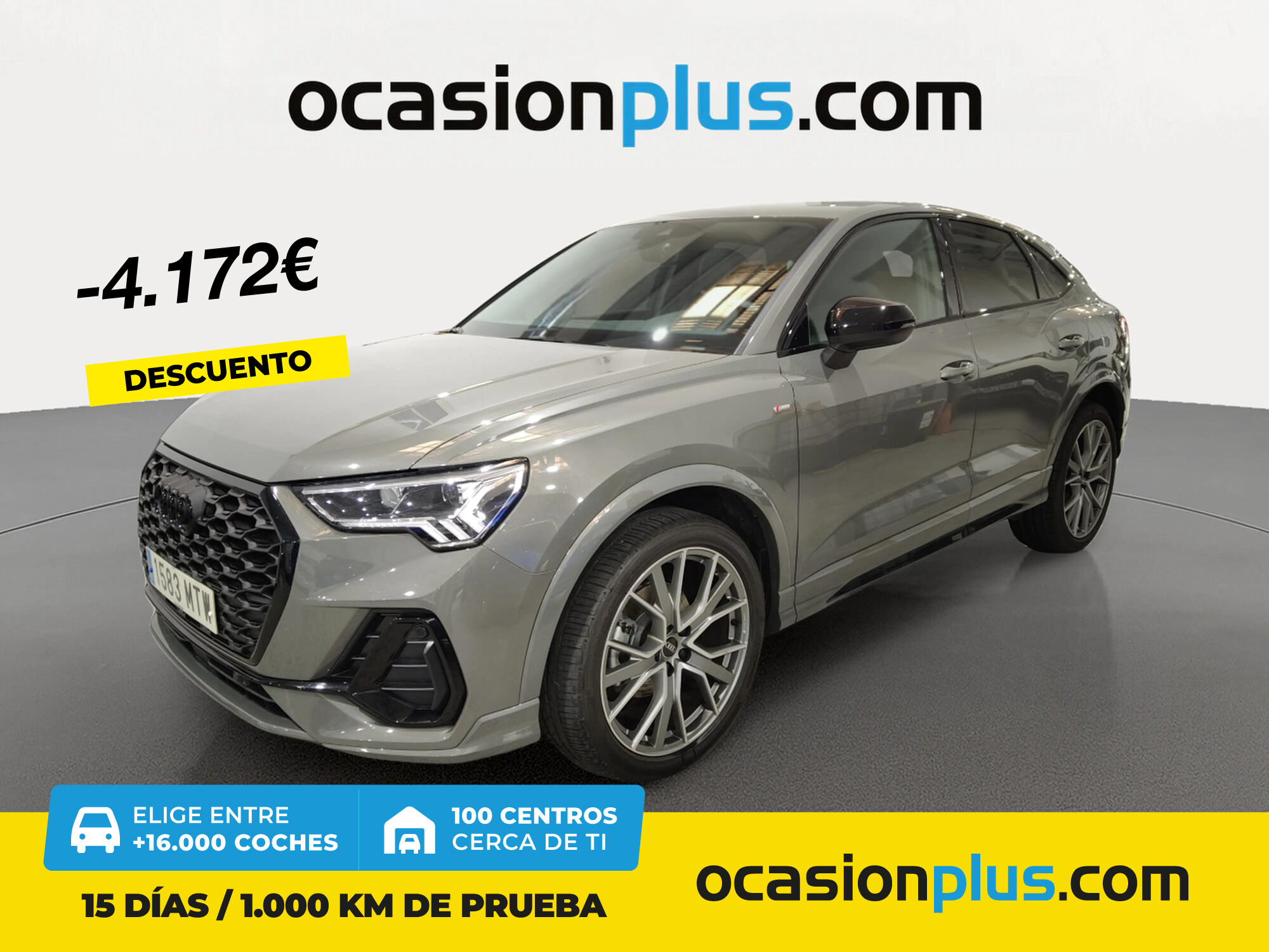 AUDI Q3 (Black line 35 TDI 110 kW (150 CV) S tronic) en Madrid