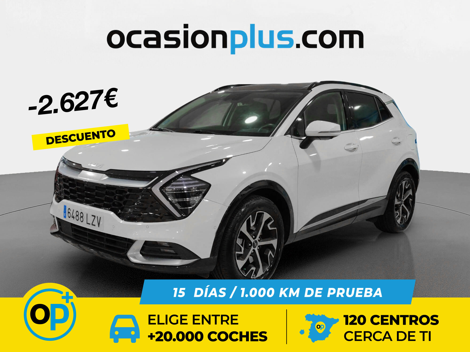 KIA Sportage (1.6 T-GDi HEV GT Line 4x2 Auto 169 kW (230 CV)) en Madrid