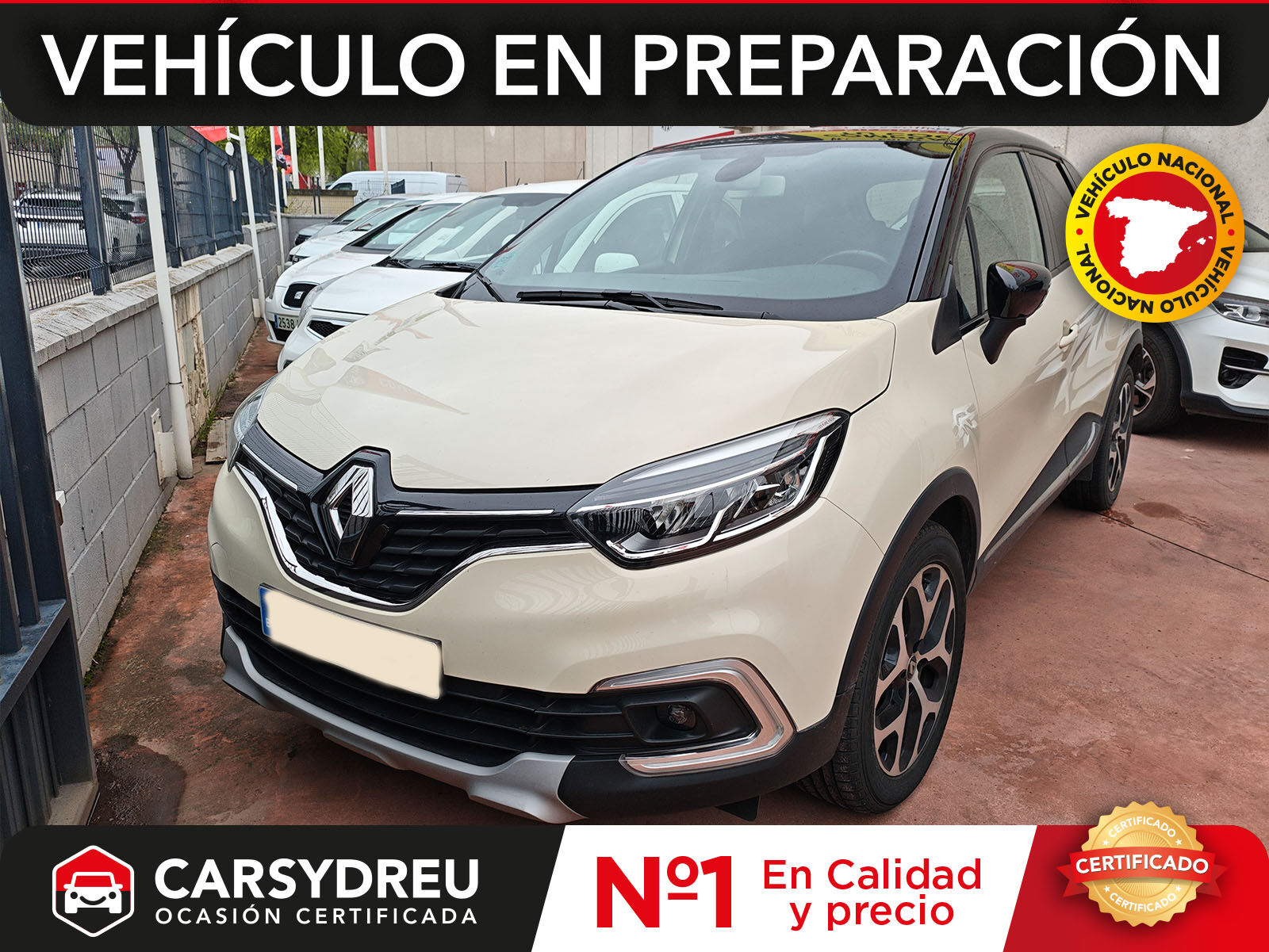 Foto del RENAULT Captur TCe Energy Limited 66kW