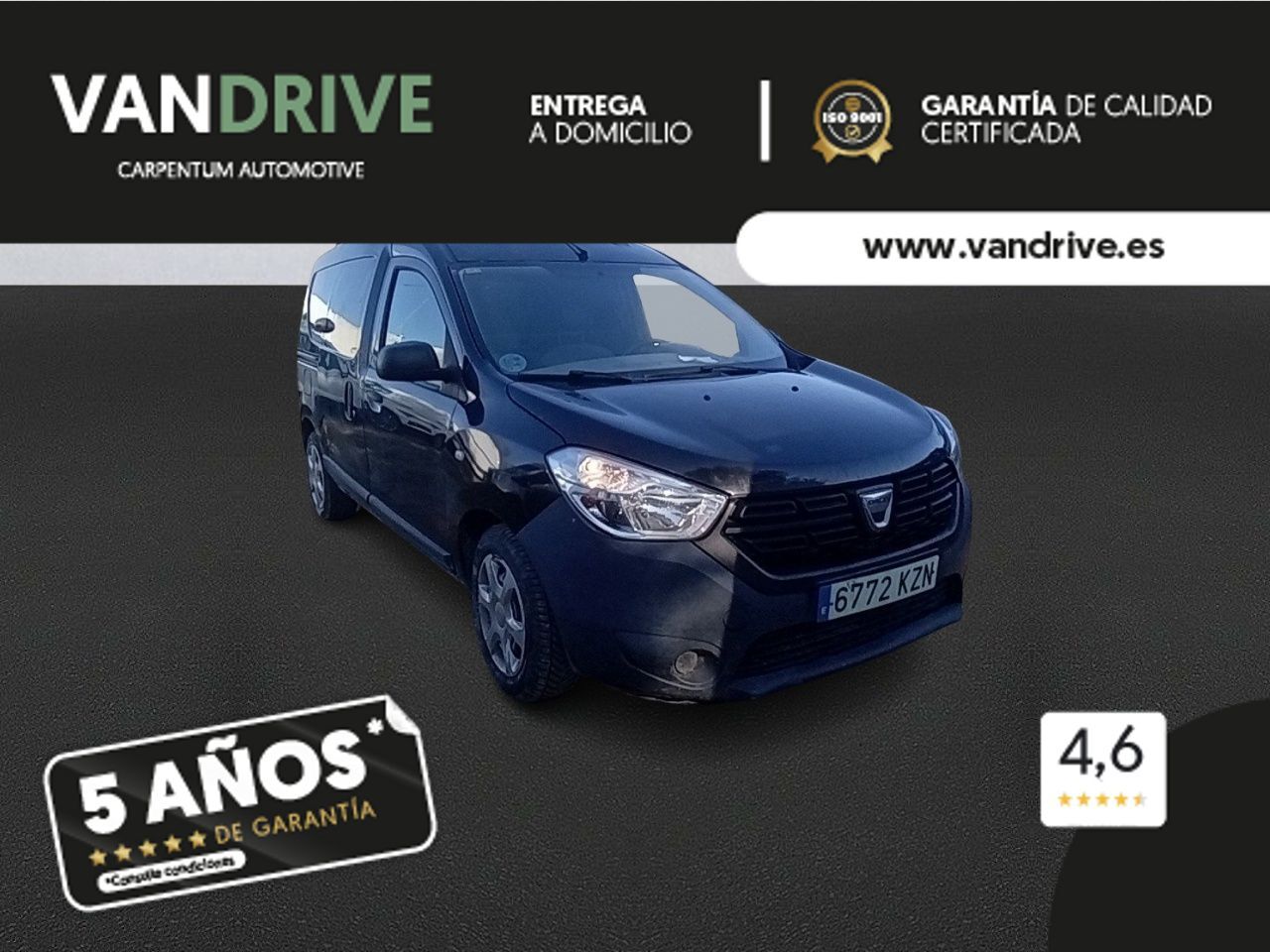 DACIA Dokker (Van Ambiance dCi 55kW (75CV)) en Lugo