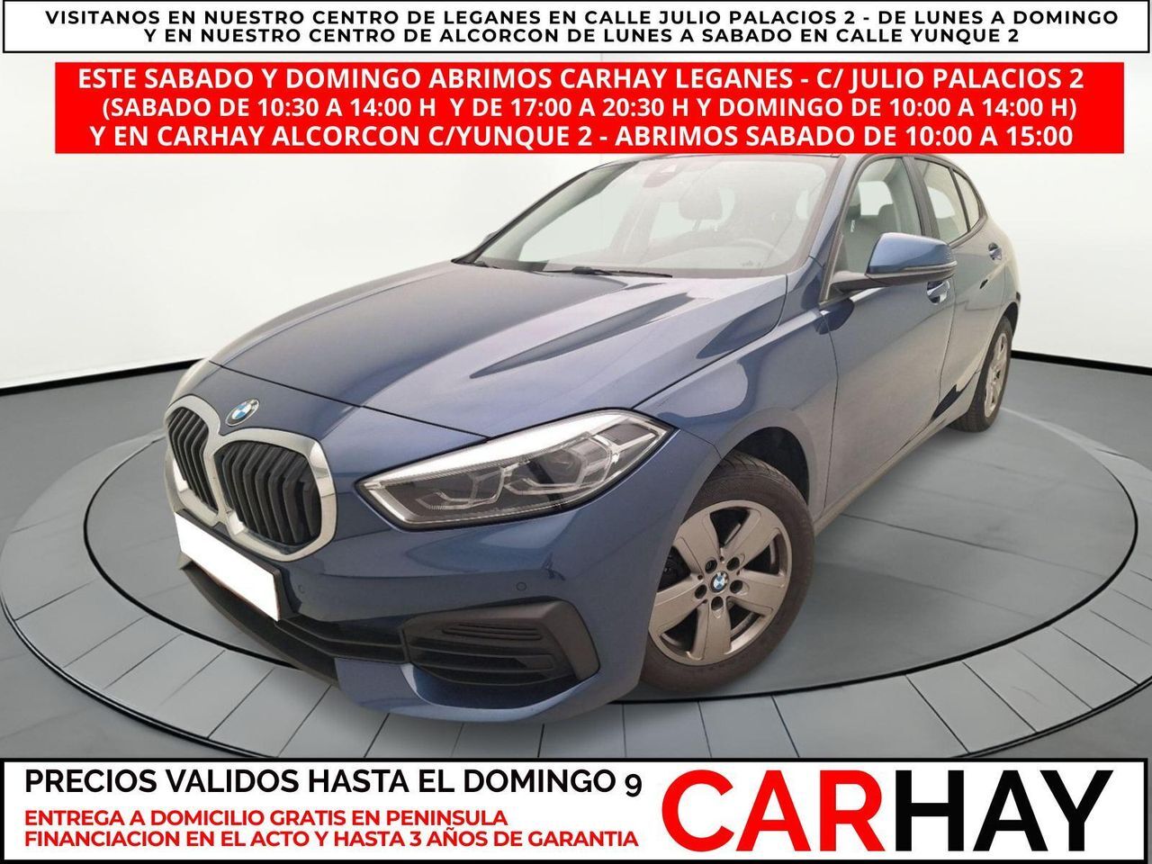 BMW Serie 1 (REEKS HATCH 116D (85 KW) 5D) en Madrid