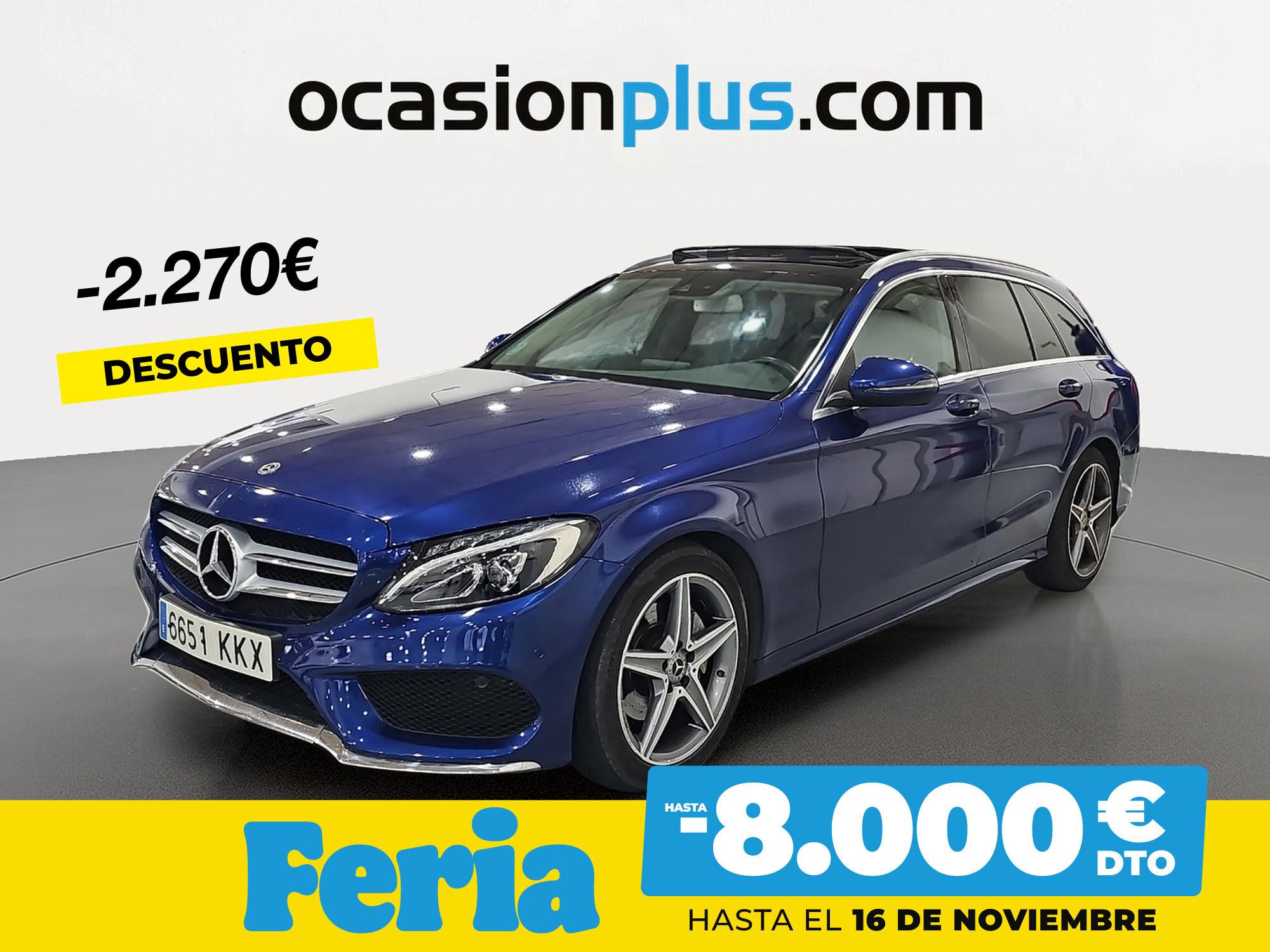 MERCEDES Clase C (Estate 220 d 125 kW (170 CV)) en Madrid