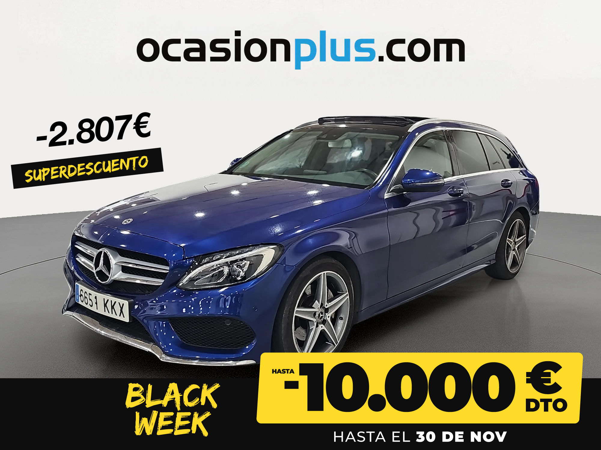 MERCEDES Clase C (Estate 220 d 125 kW (170 CV)) en Madrid
