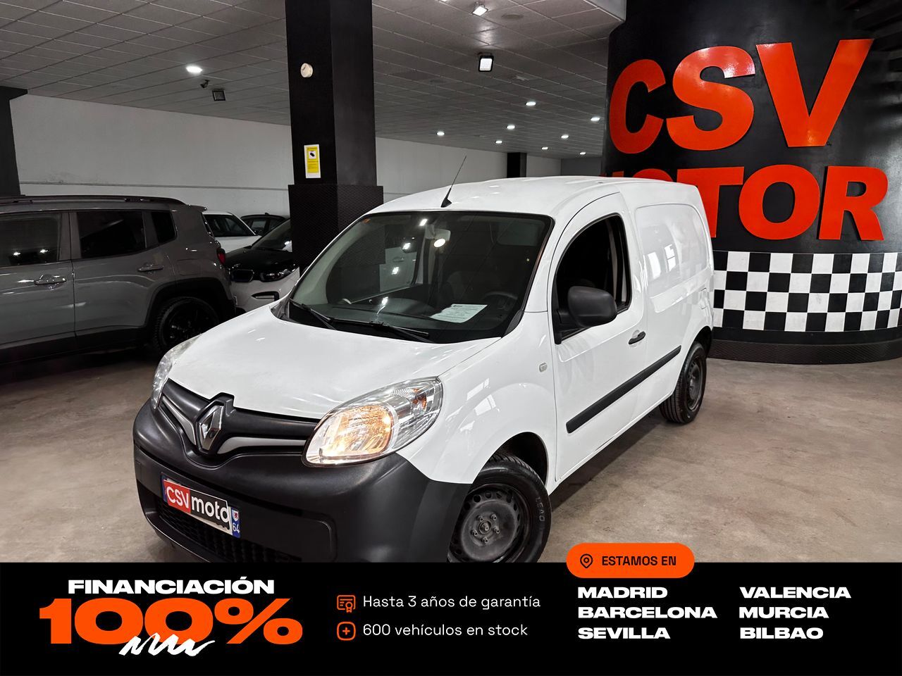 RENAULT Kangoo (1.5DCI 95CV FURGON PROFESIONAL L1) en Madrid