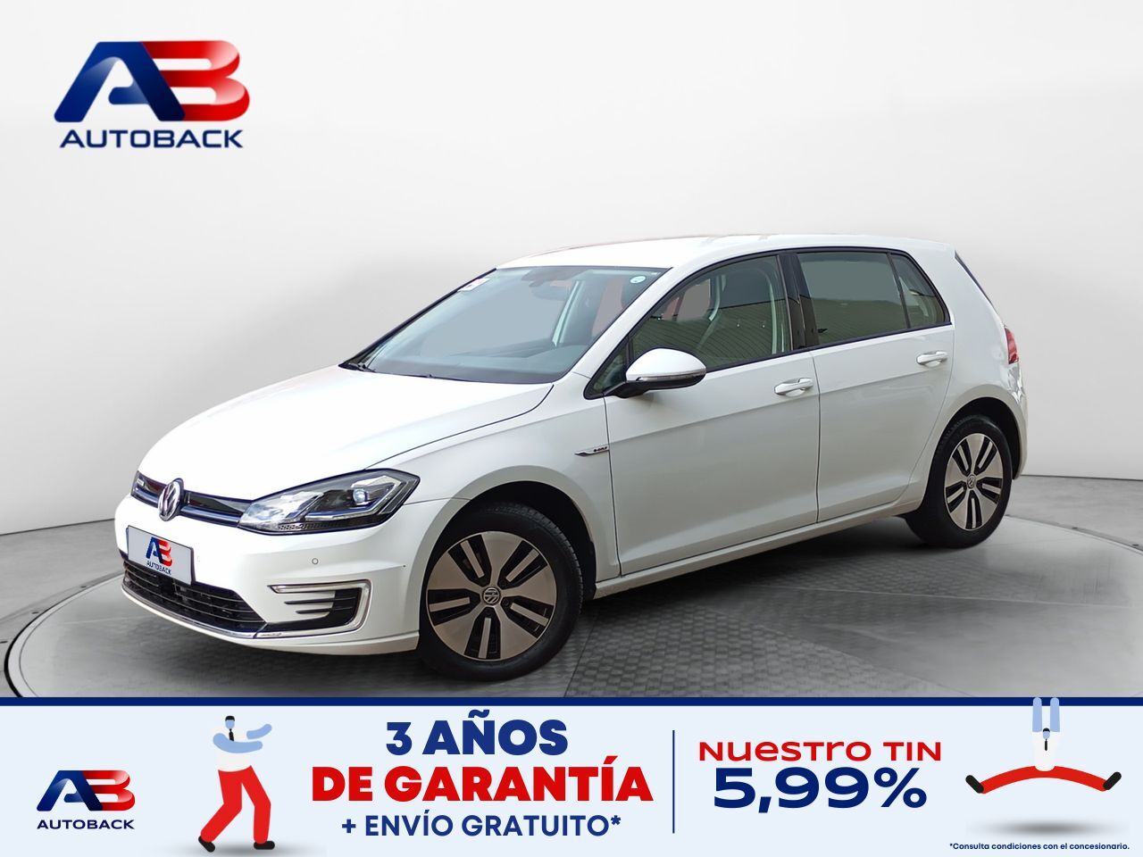 VOLKSWAGEN Golf (e-Golf ePower 100 kW (136CV)) en Madrid