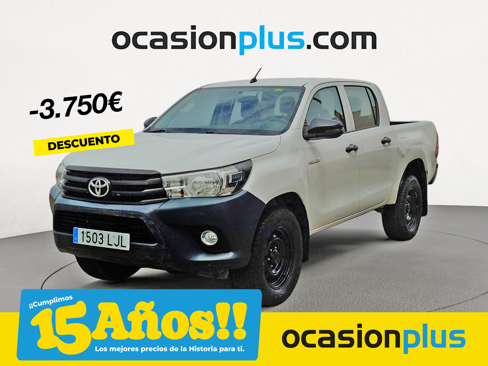 TOYOTA Hilux (2.4 D-4D Doble Cabina GX 110 kW (150 CV)) en Madrid