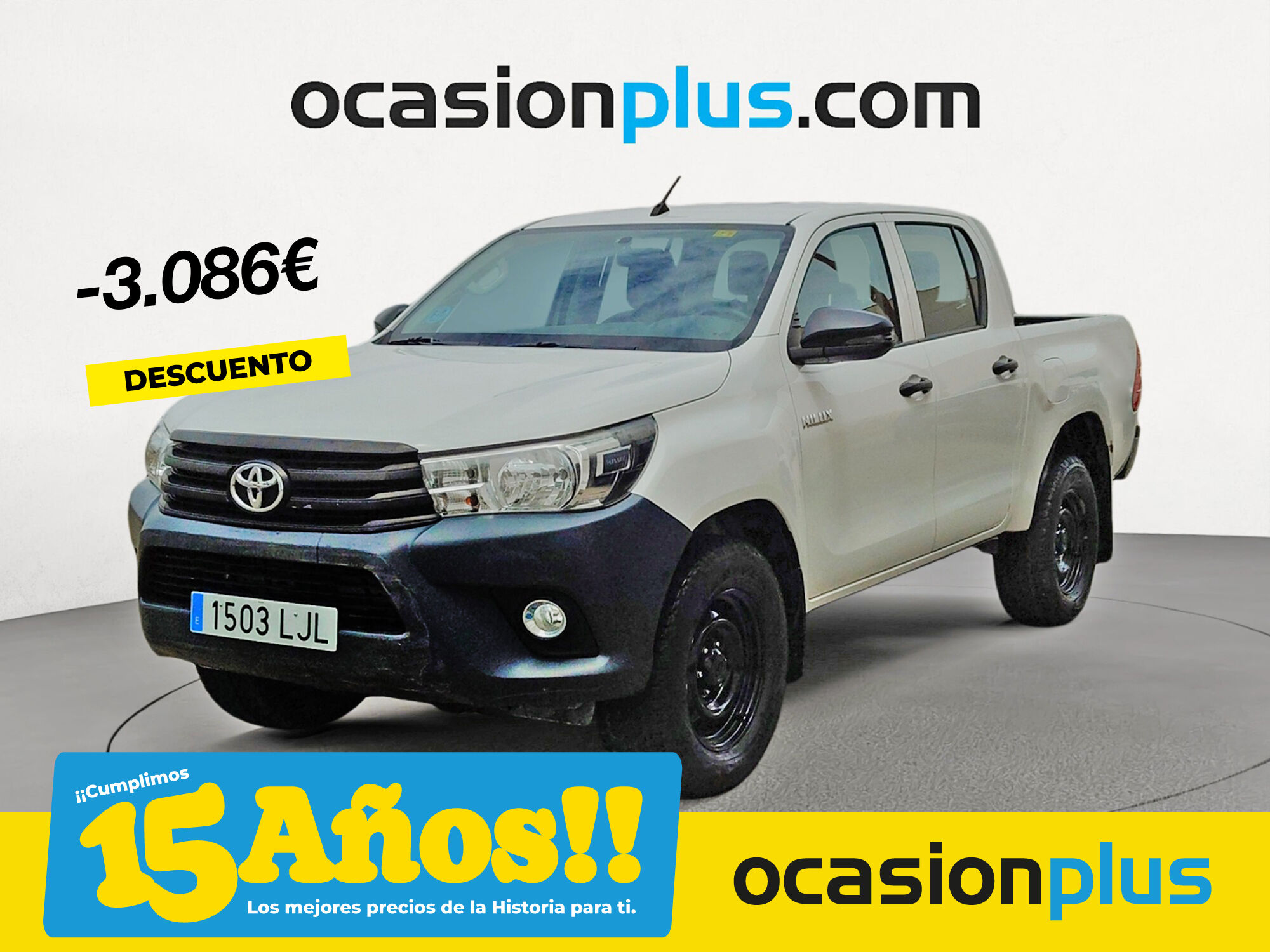 TOYOTA Hilux (2.4 D-4D Doble Cabina GX 110 kW (150 CV)) en Madrid