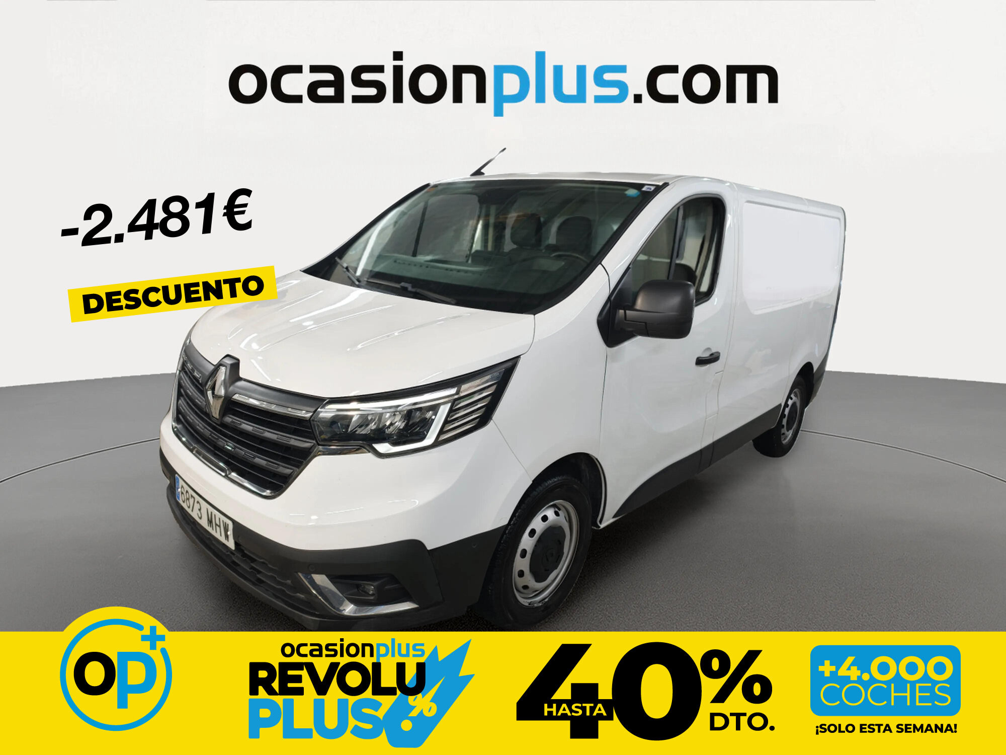 Foto del RENAULT Trafic Furgón L2H1 BluedCi 96kW CU aumentada
