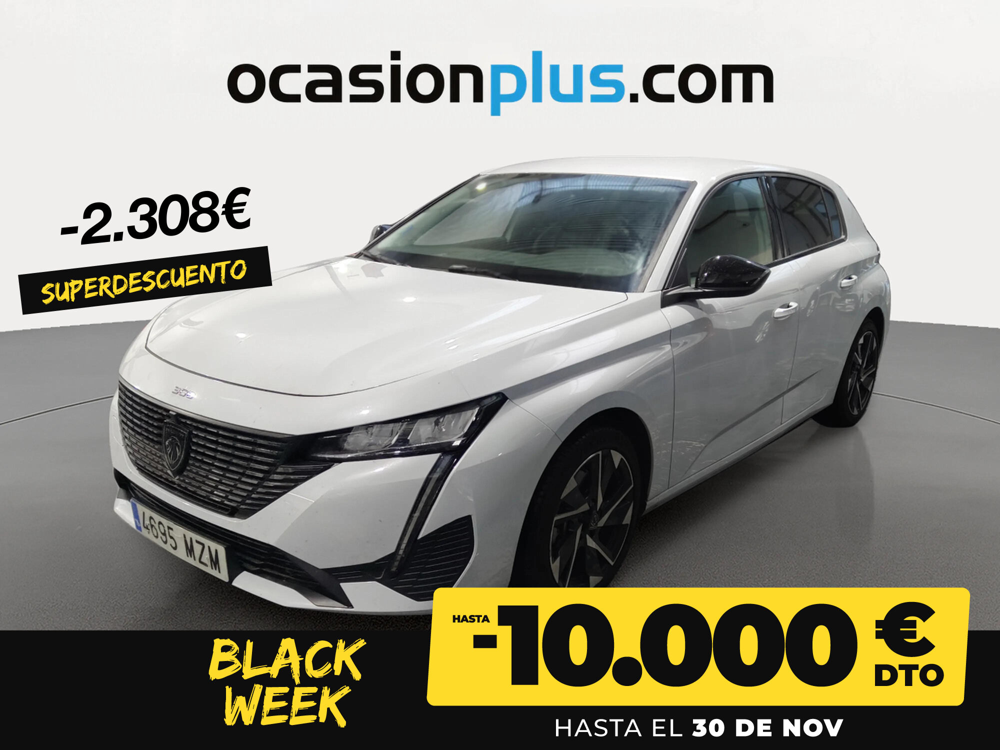 PEUGEOT 308 (Allure Hybrid eDCS6 100 kW (136 CV)) en Madrid