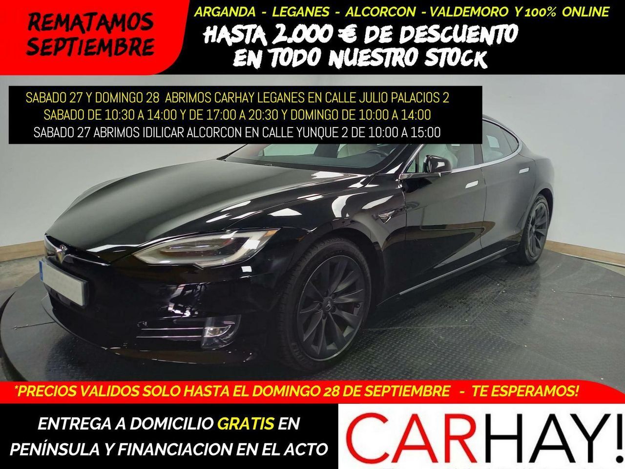 TESLA Model S (S 100 KWH DUALMOTOR LONG RANG) en Madrid