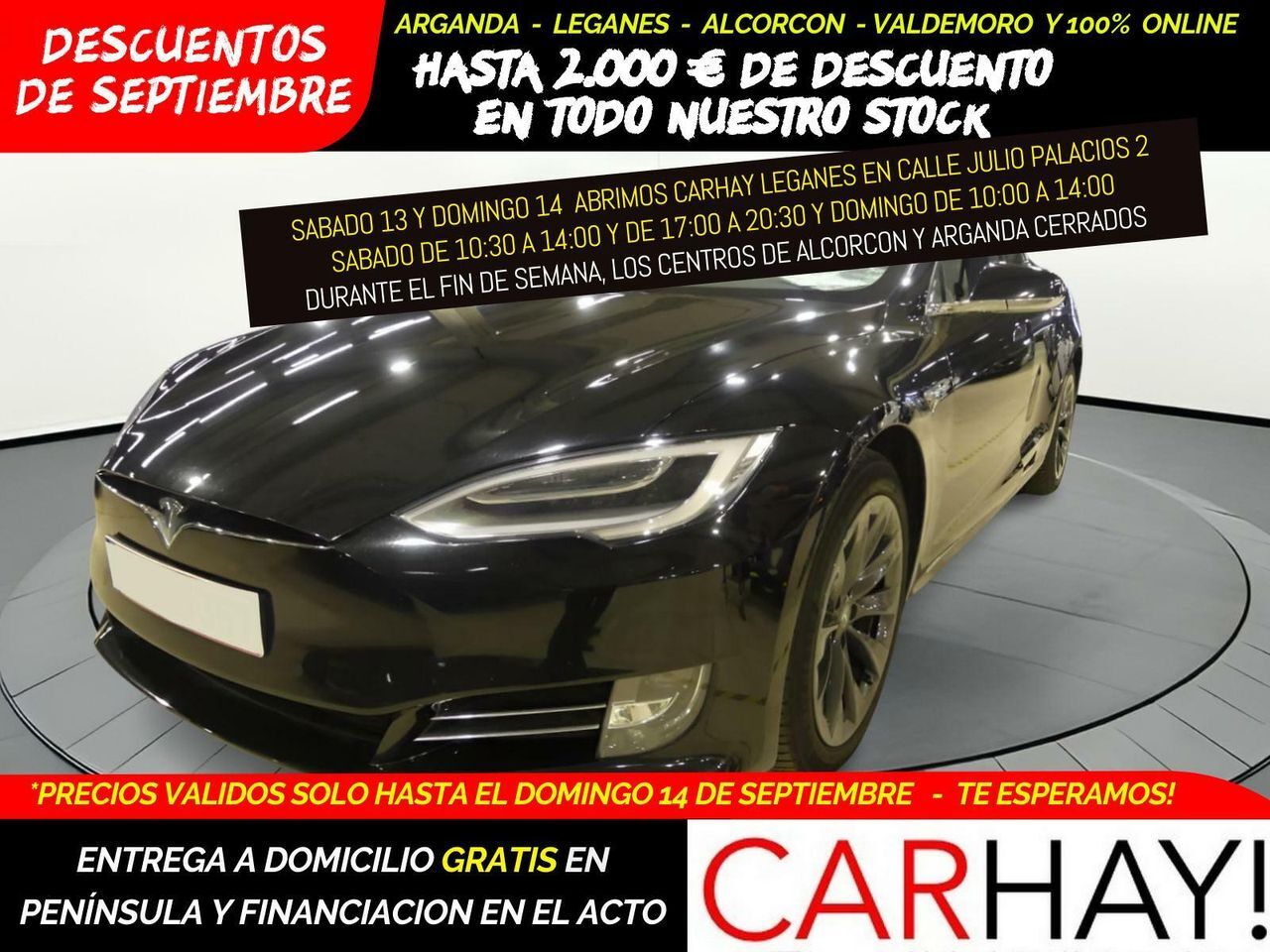TESLA Model S (S 100 KWH DUALMOTOR LONG RANG) en Madrid