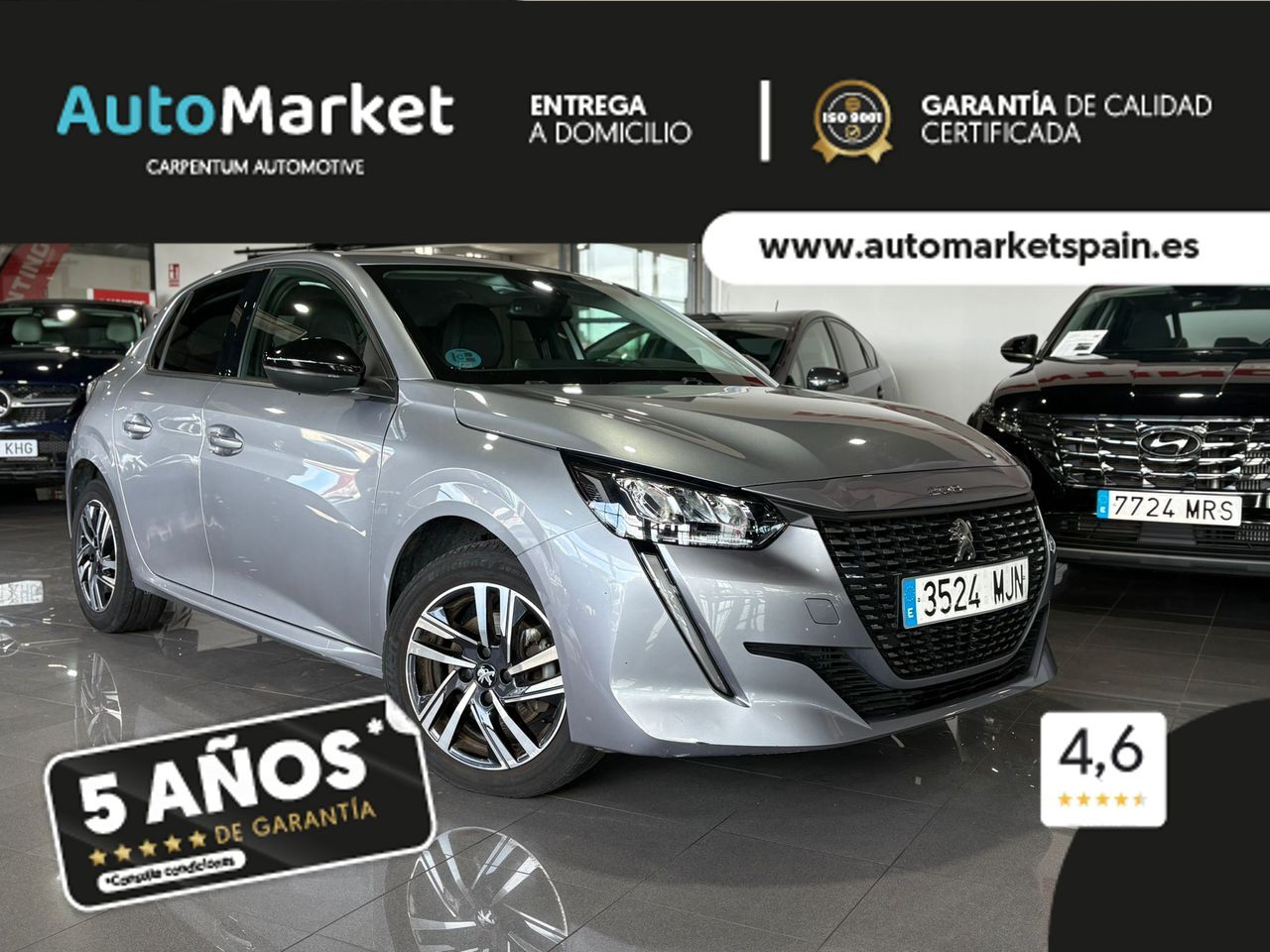 PEUGEOT 208 (ALLURE	73KW (100CV)) en Lugo