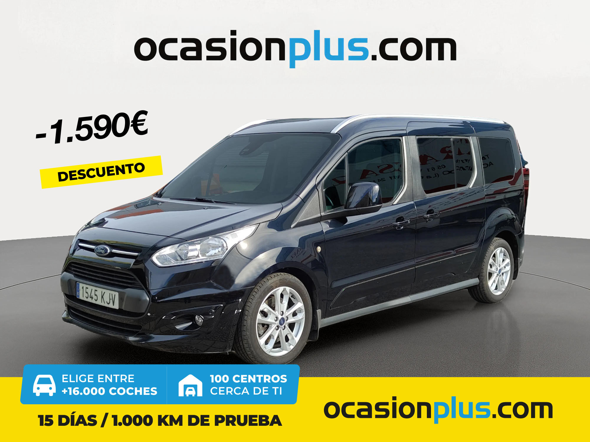 FORD Tourneo Connect (1.5 TDCi Titanium PowerShift 88 kW (120 CV)) en Madri