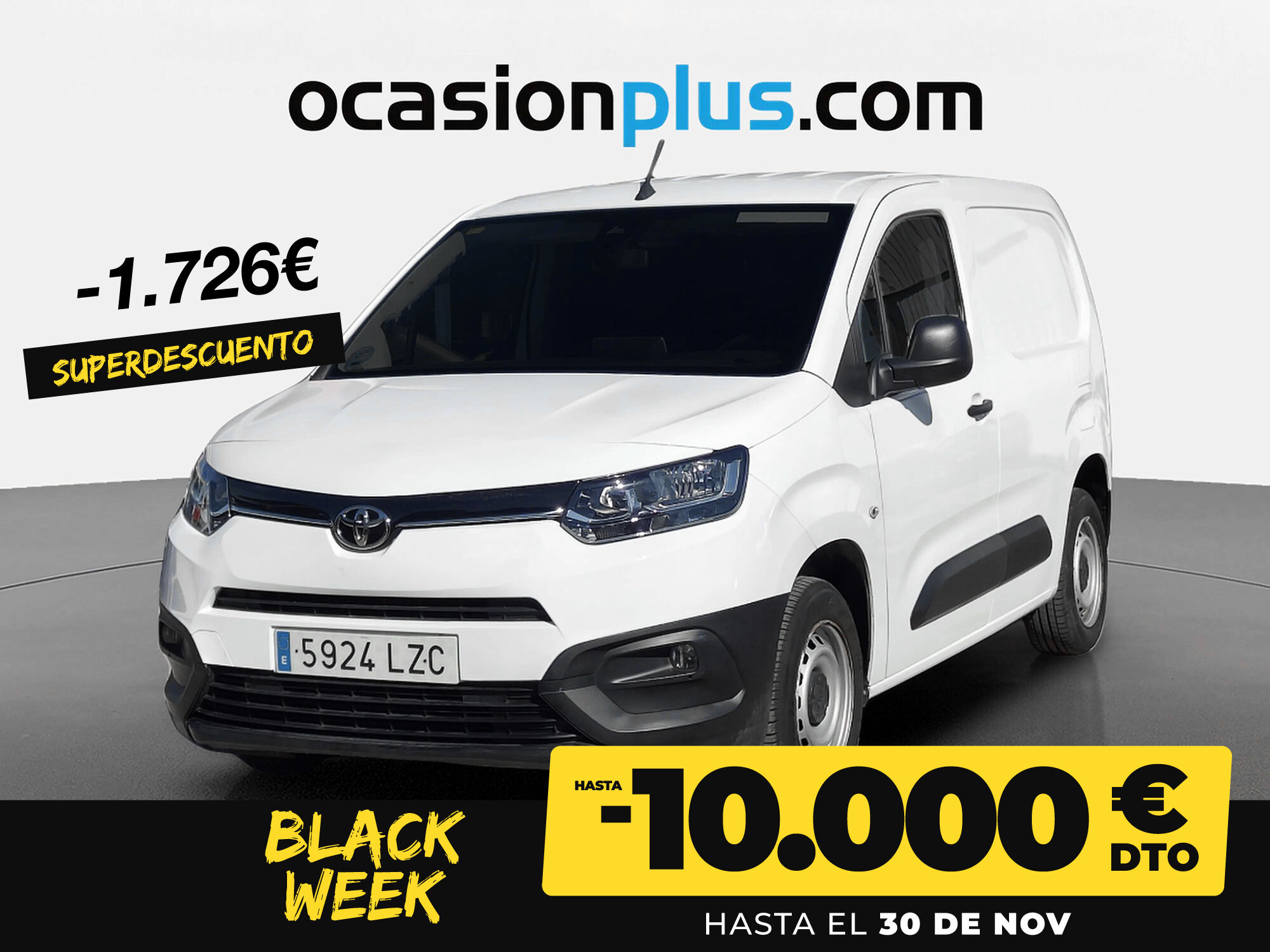 TOYOTA Proace City (Furgon 1.5D GX L1 650kg 75 kW (102 CV)) en Madrid