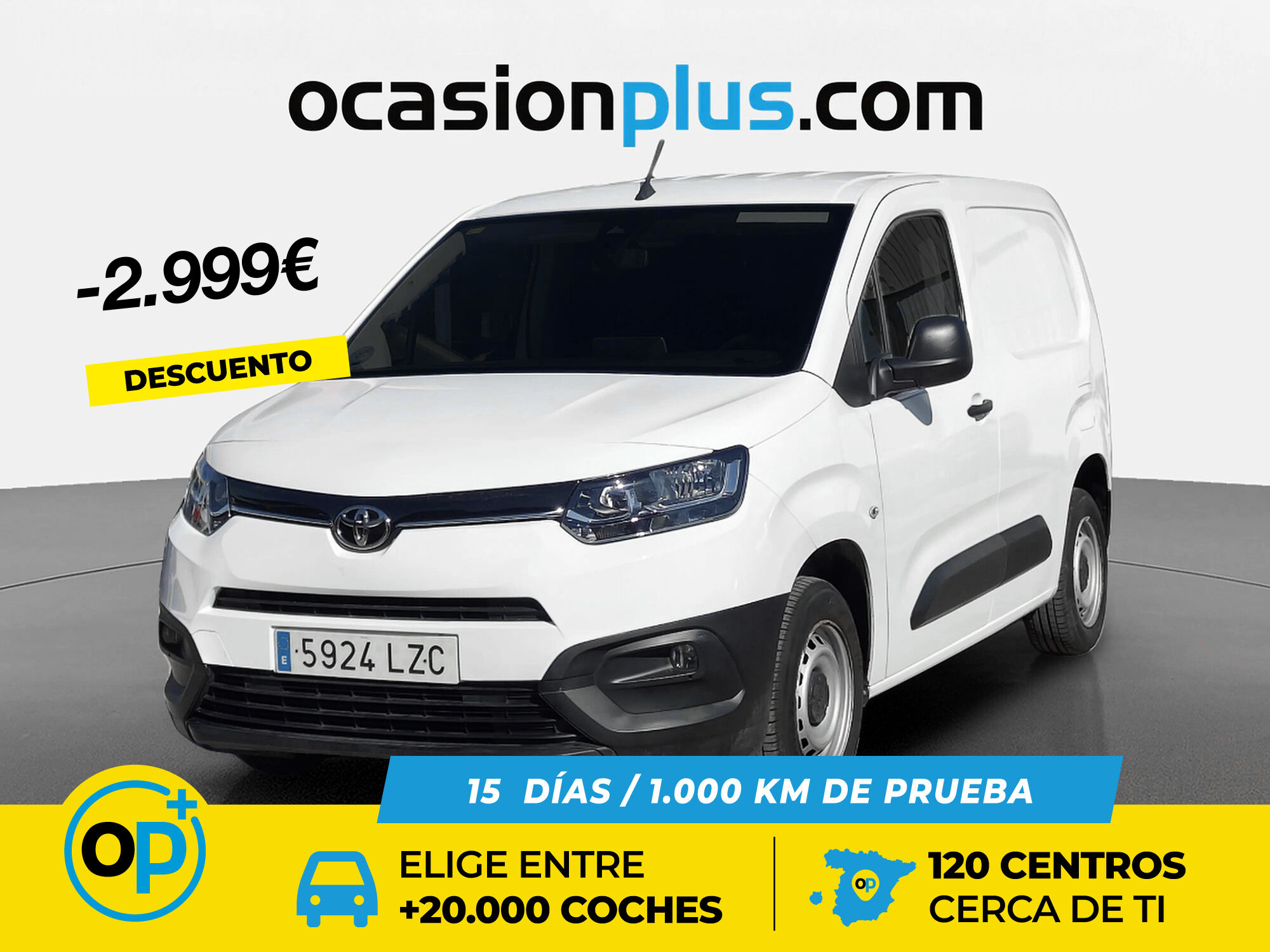 TOYOTA Proace City (Furgon 1.5D GX L1 650kg 75 kW (102 CV)) en Madrid