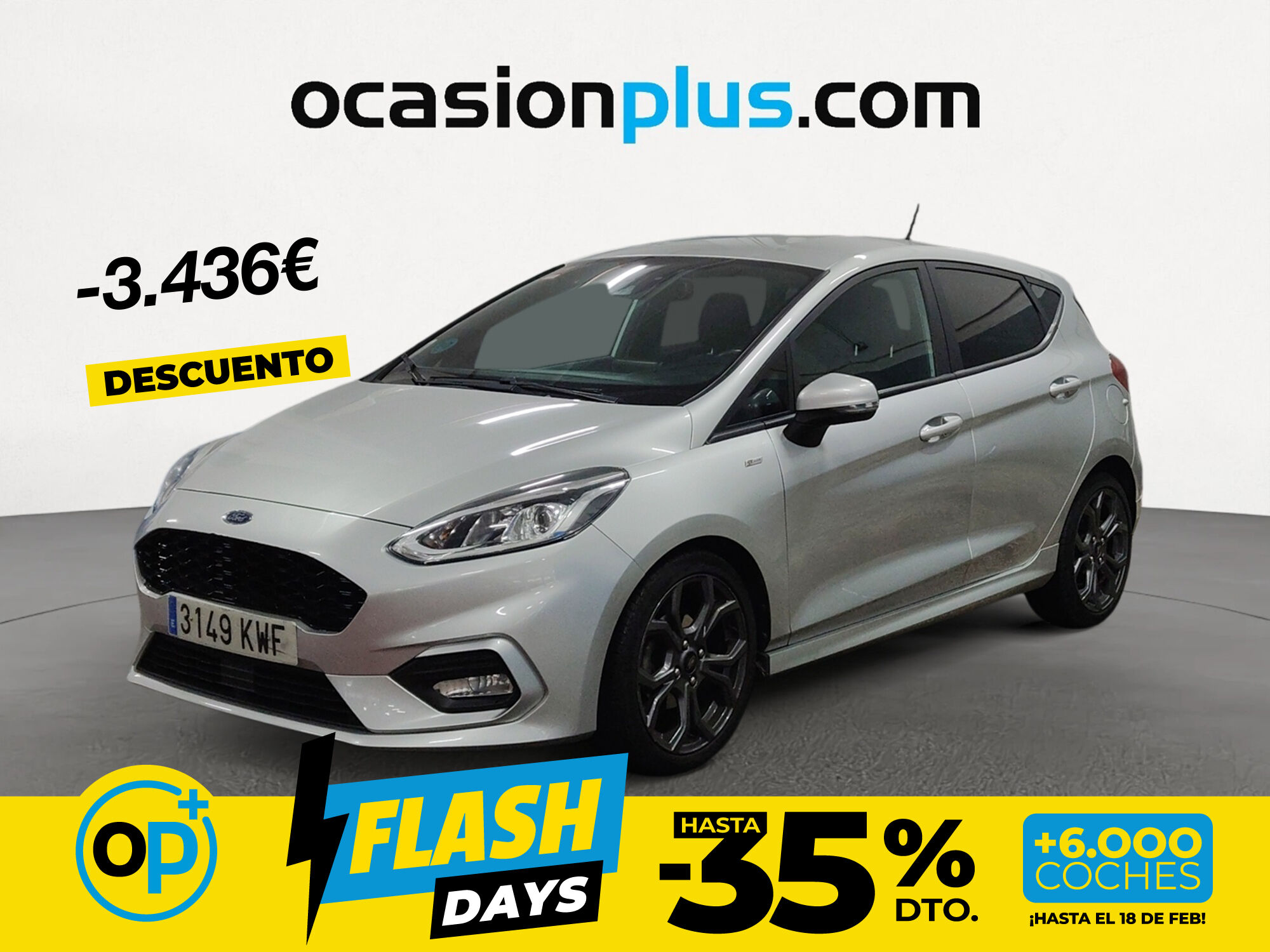 Foto del FORD Fiesta 1.0 EcoBoost S-S ST Line 140
