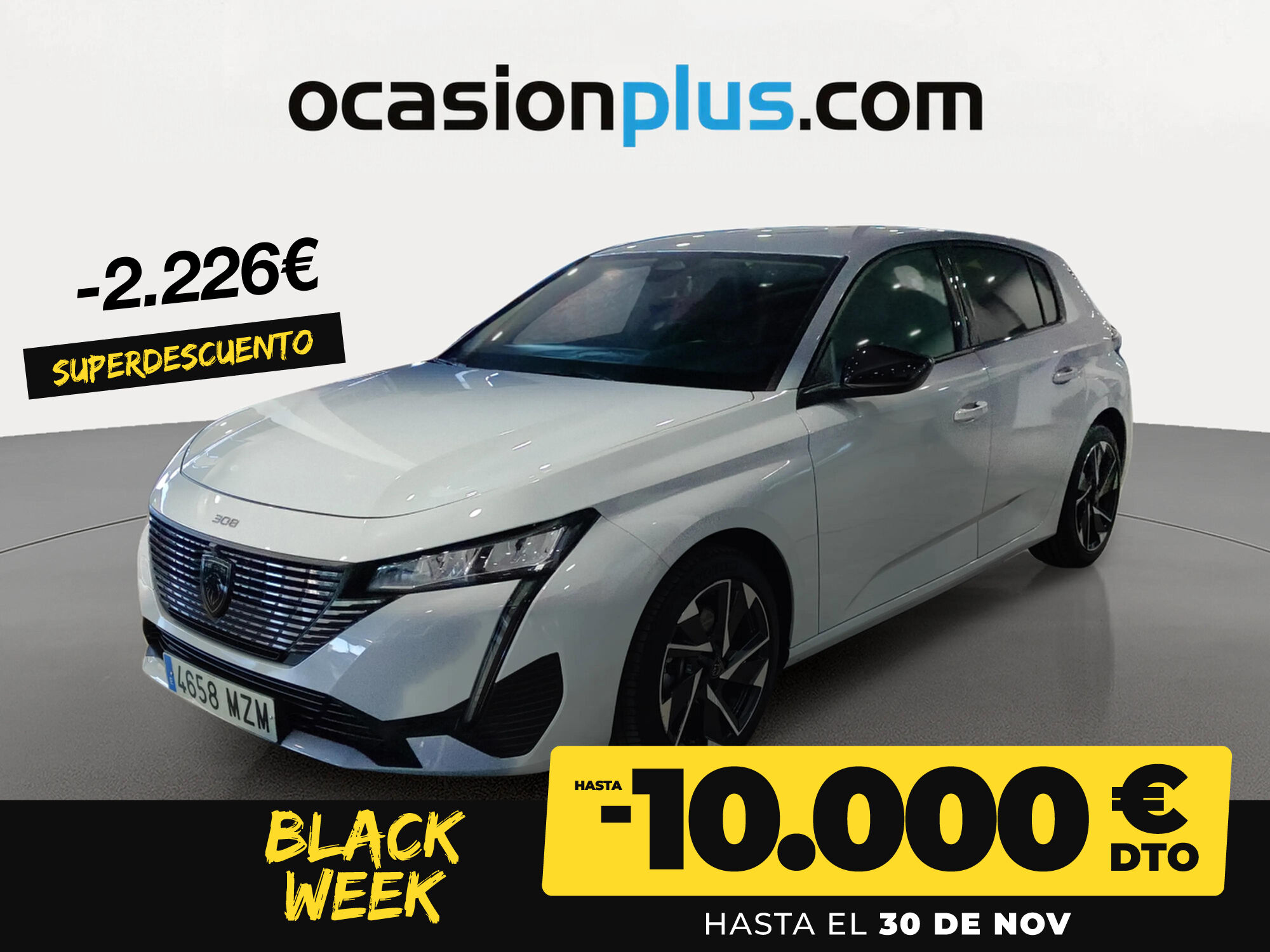 PEUGEOT 308 (Allure Hybrid eDCS6 100 kW (136 CV)) en Madrid