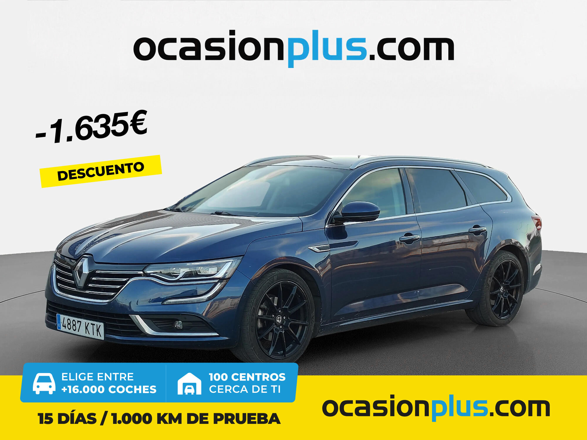 RENAULT Talisman (Sport Tourer Limited Blue dCi 110  kW (150 CV)) en Madrid