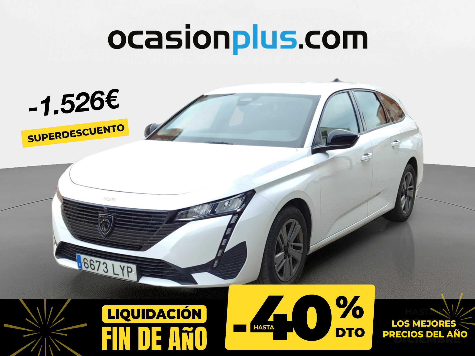 PEUGEOT 308 (Active Pack S&S PureTech 96 kW (130 CV) EAT8) en Madrid
