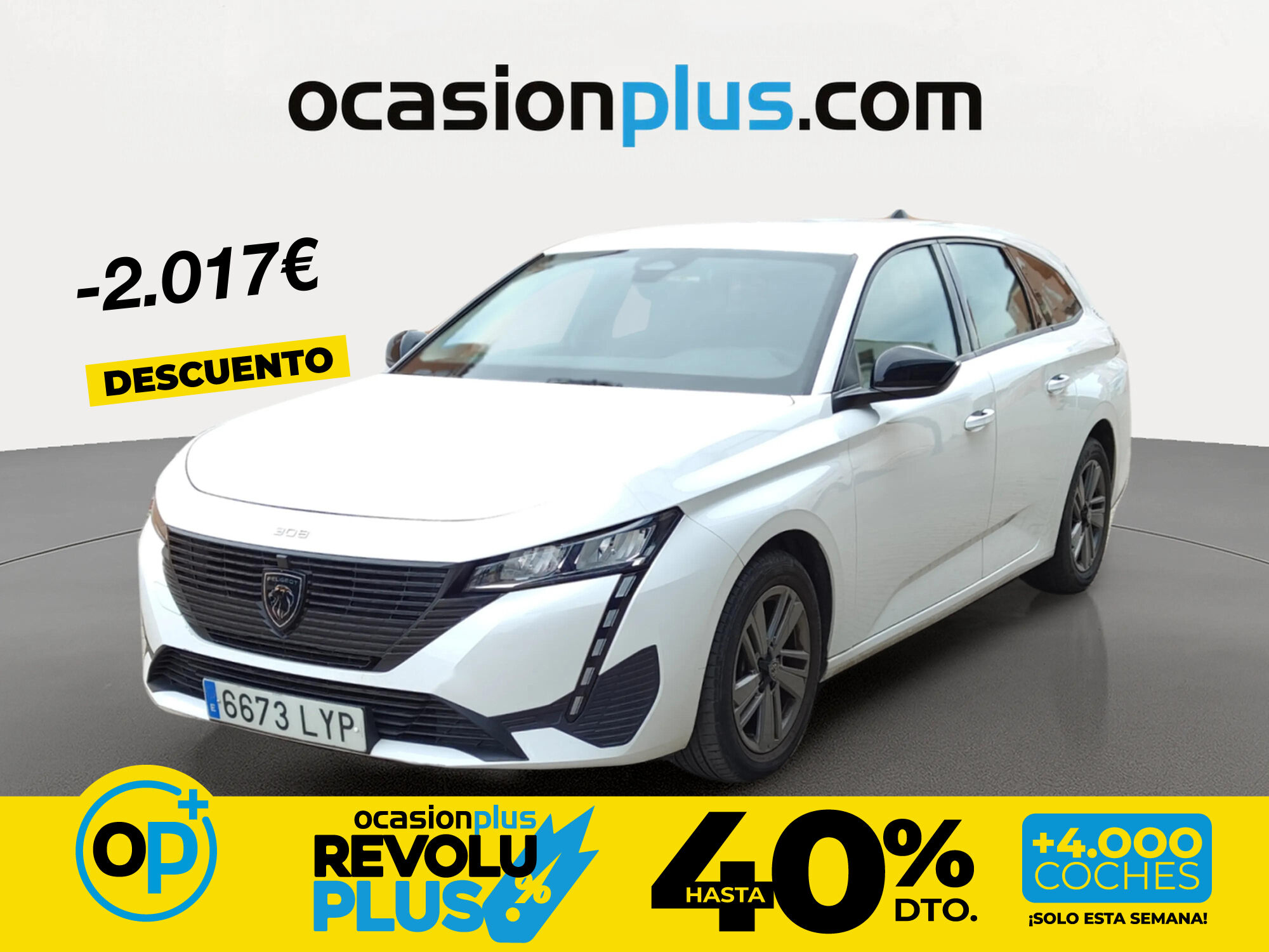 Foto del PEUGEOT 308 SW 1.2 PureTech S&S Active Pack EAT8 130