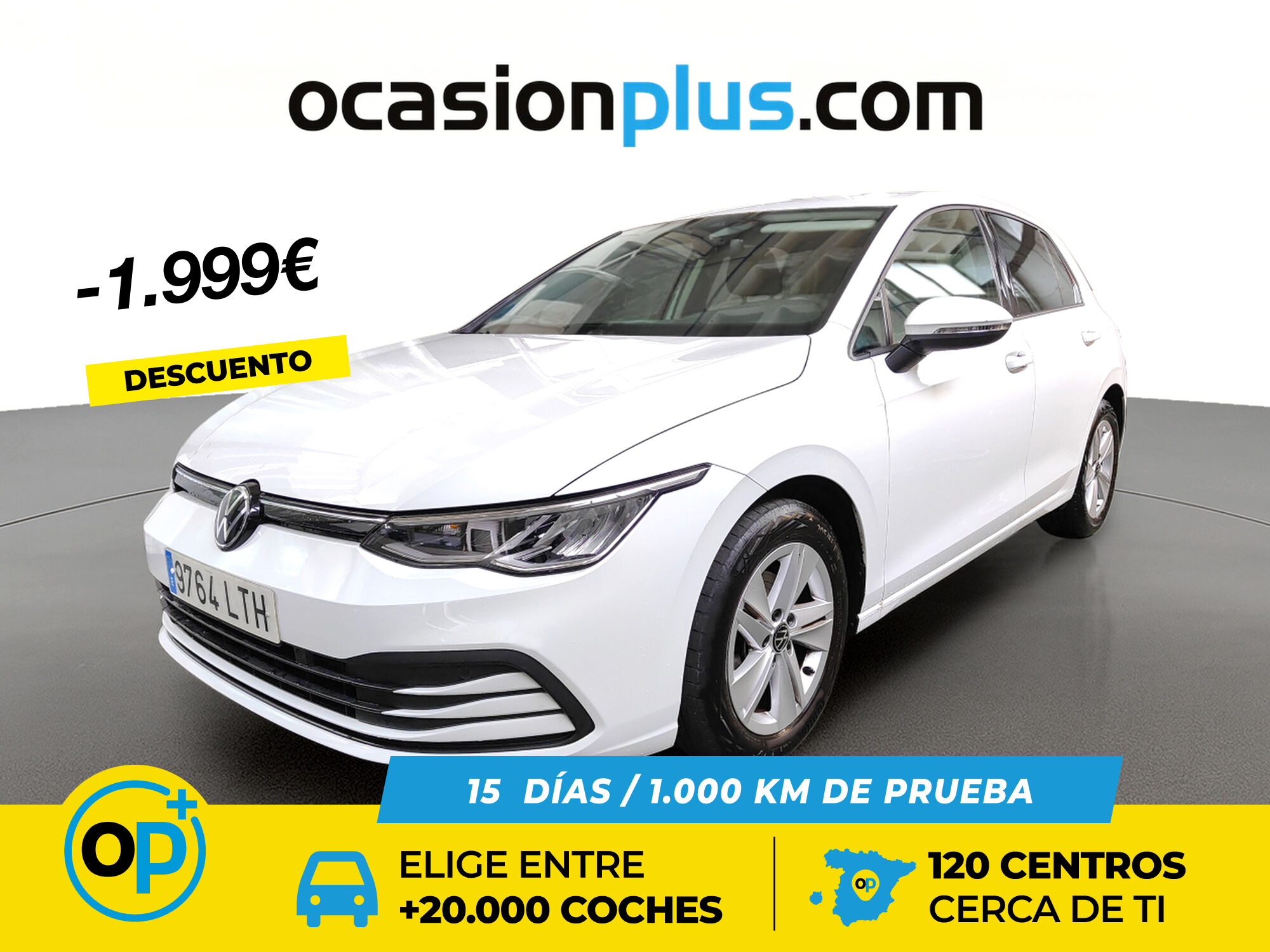 VOLKSWAGEN Golf (Life 1.0 eTSI 81 kW (110 CV) DSG) en Madrid