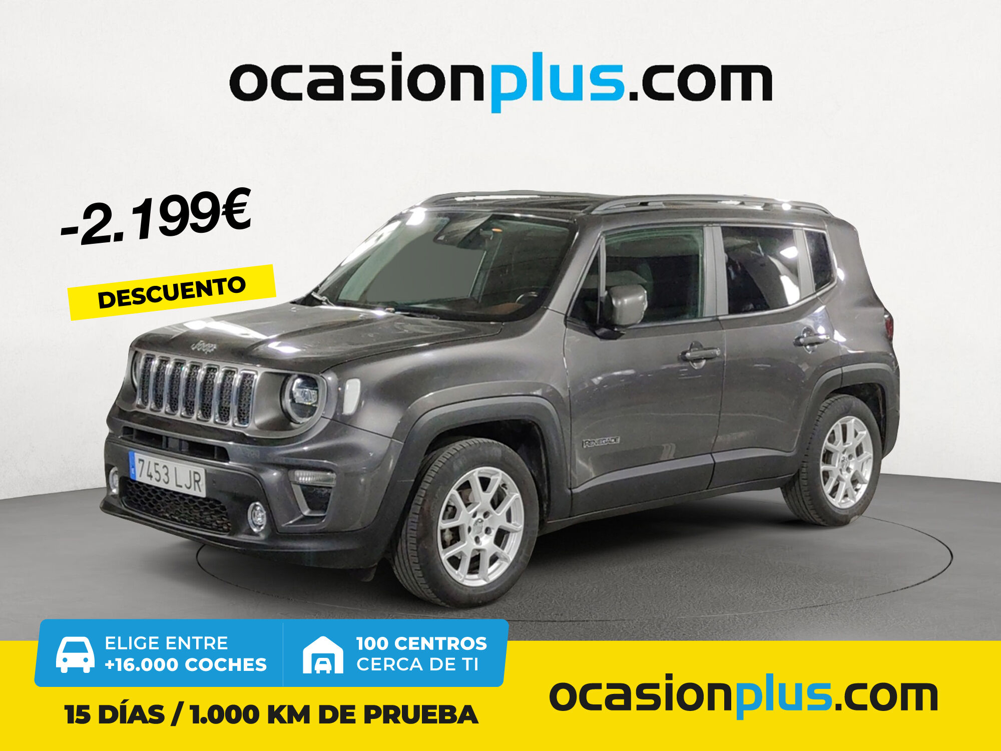 JEEP Renegade (1.6 Multijet Limited 4x2 88 kW (120 CV)) en Madrid