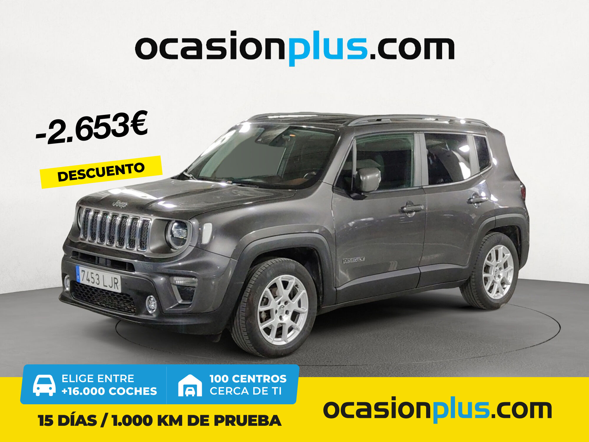 JEEP Renegade (1.6 Multijet Limited 4x2 88 kW (120 CV)) en Madrid